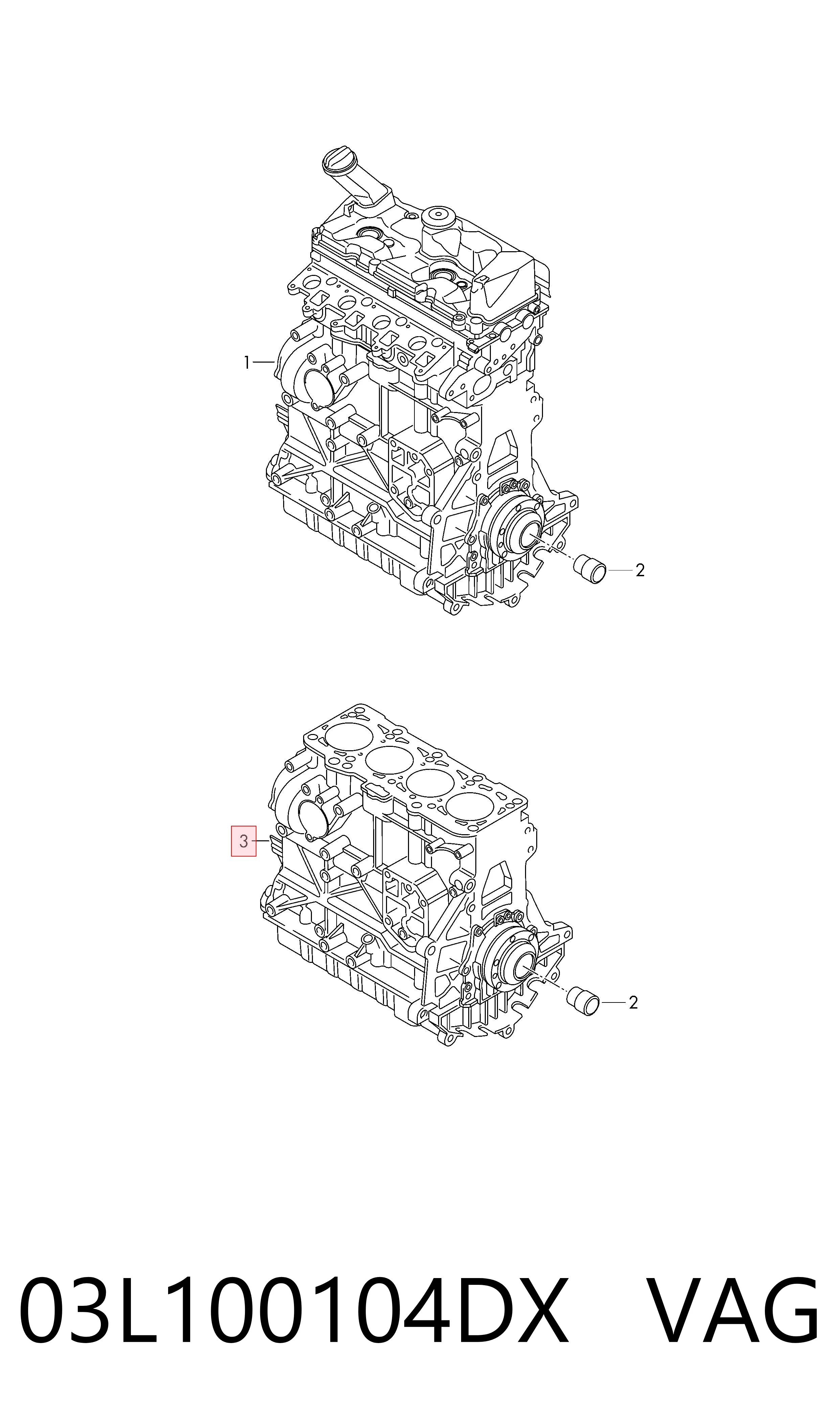 03L100104DX VAG