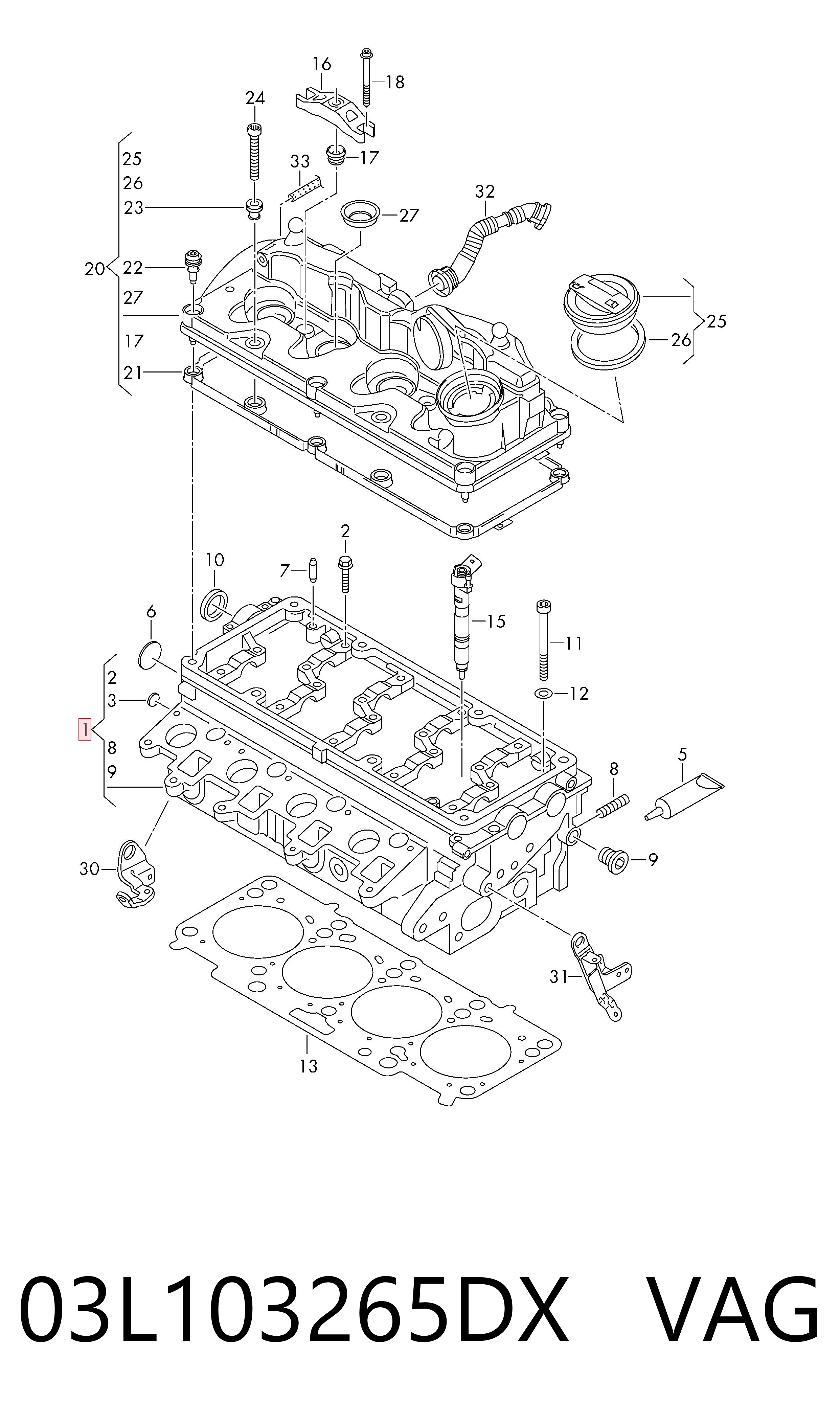 03L103265DX VAG