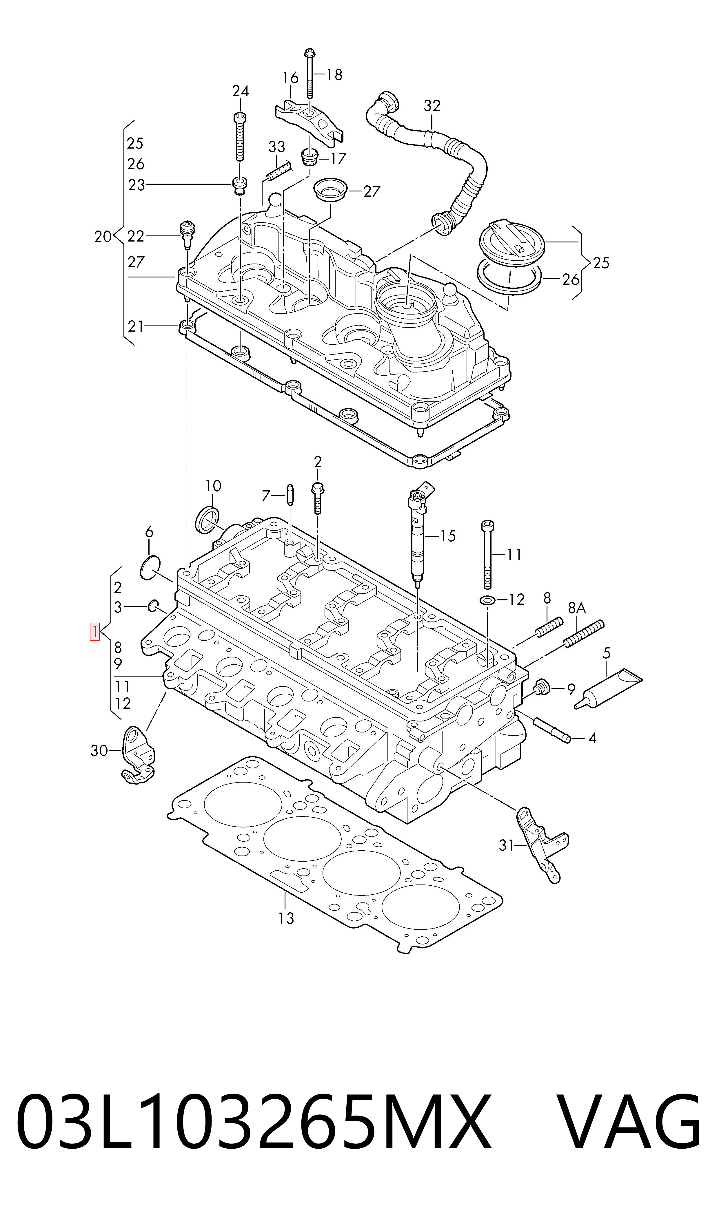 03L103265MX VAG