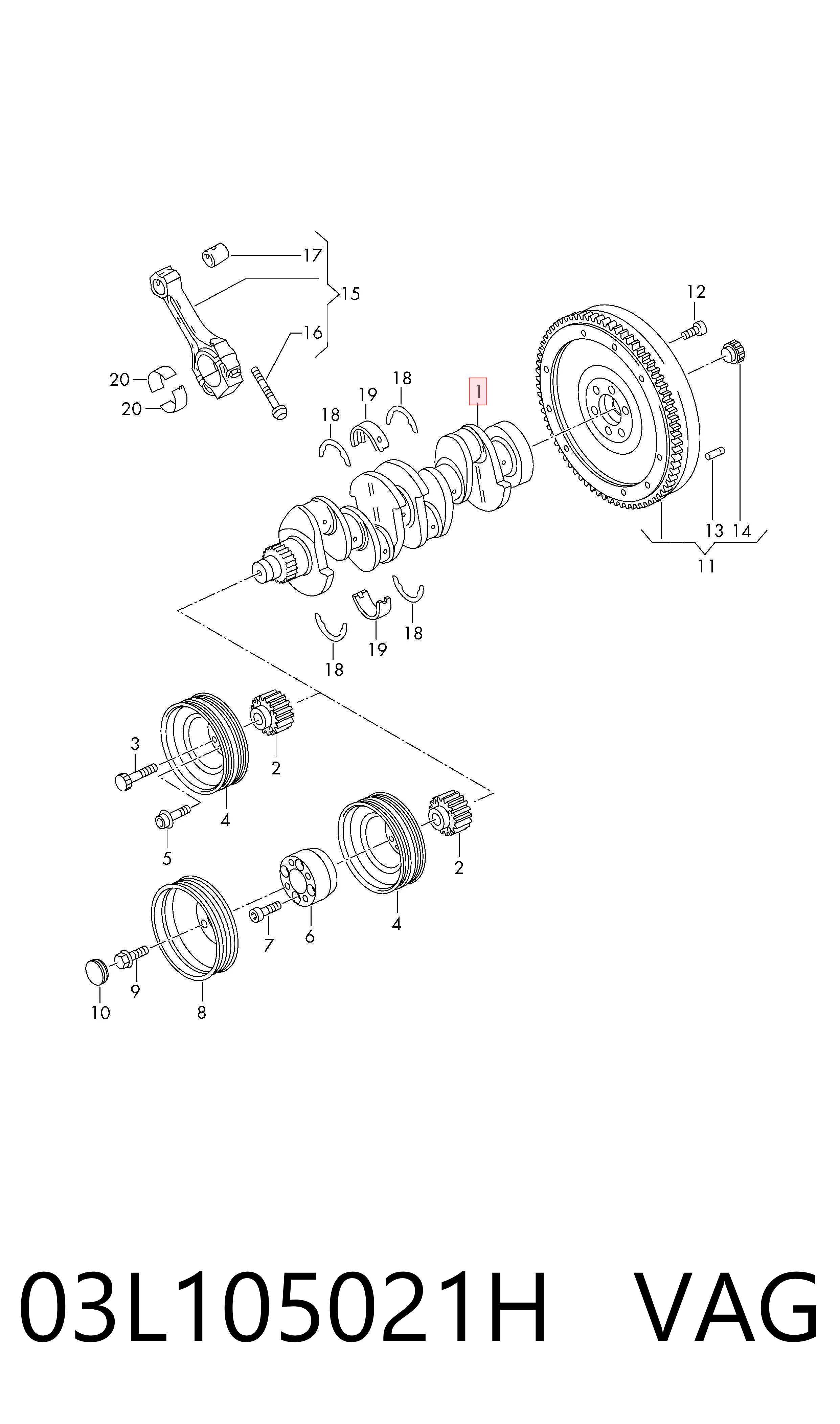 03L105021H VAG