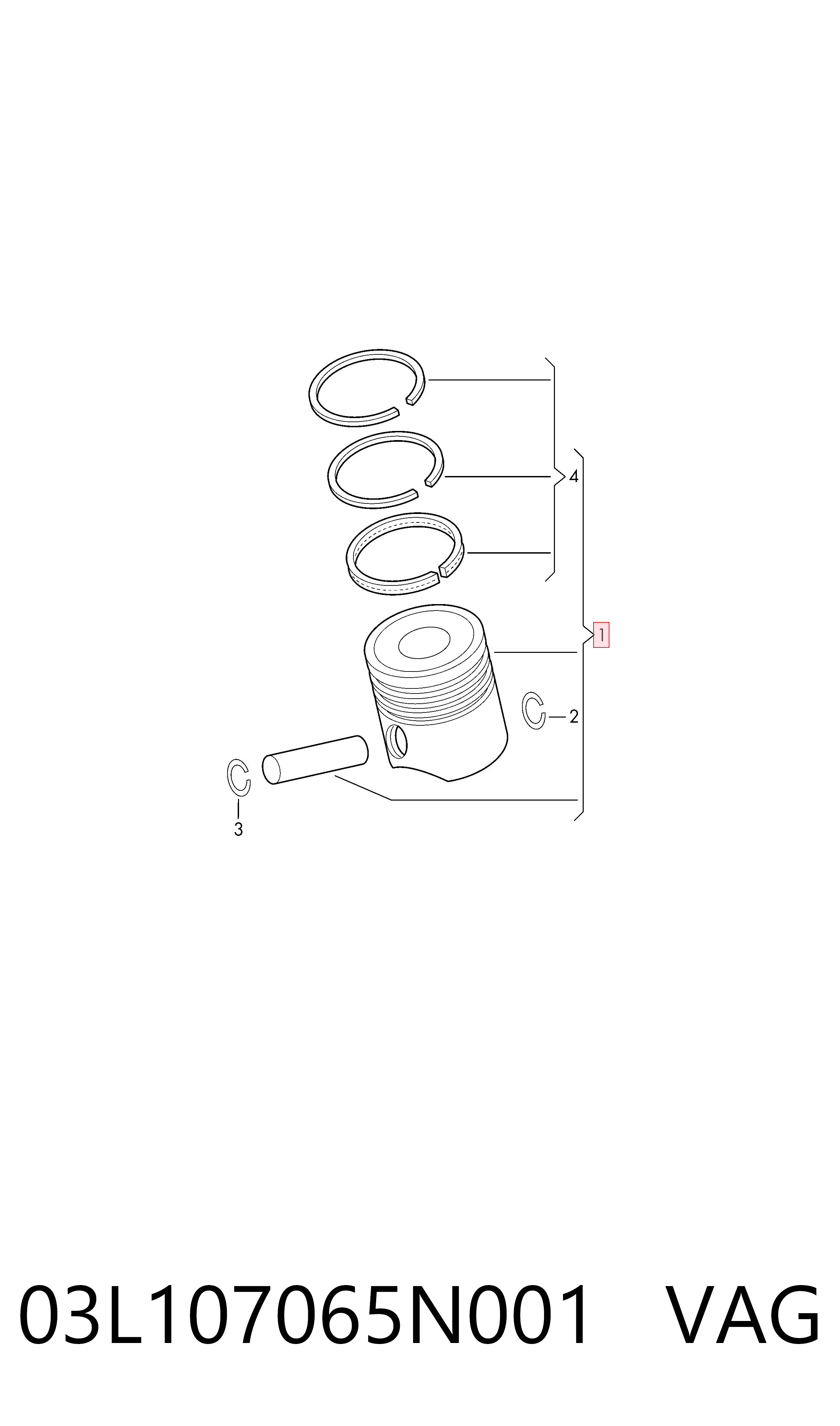 03L107065N001 VAG