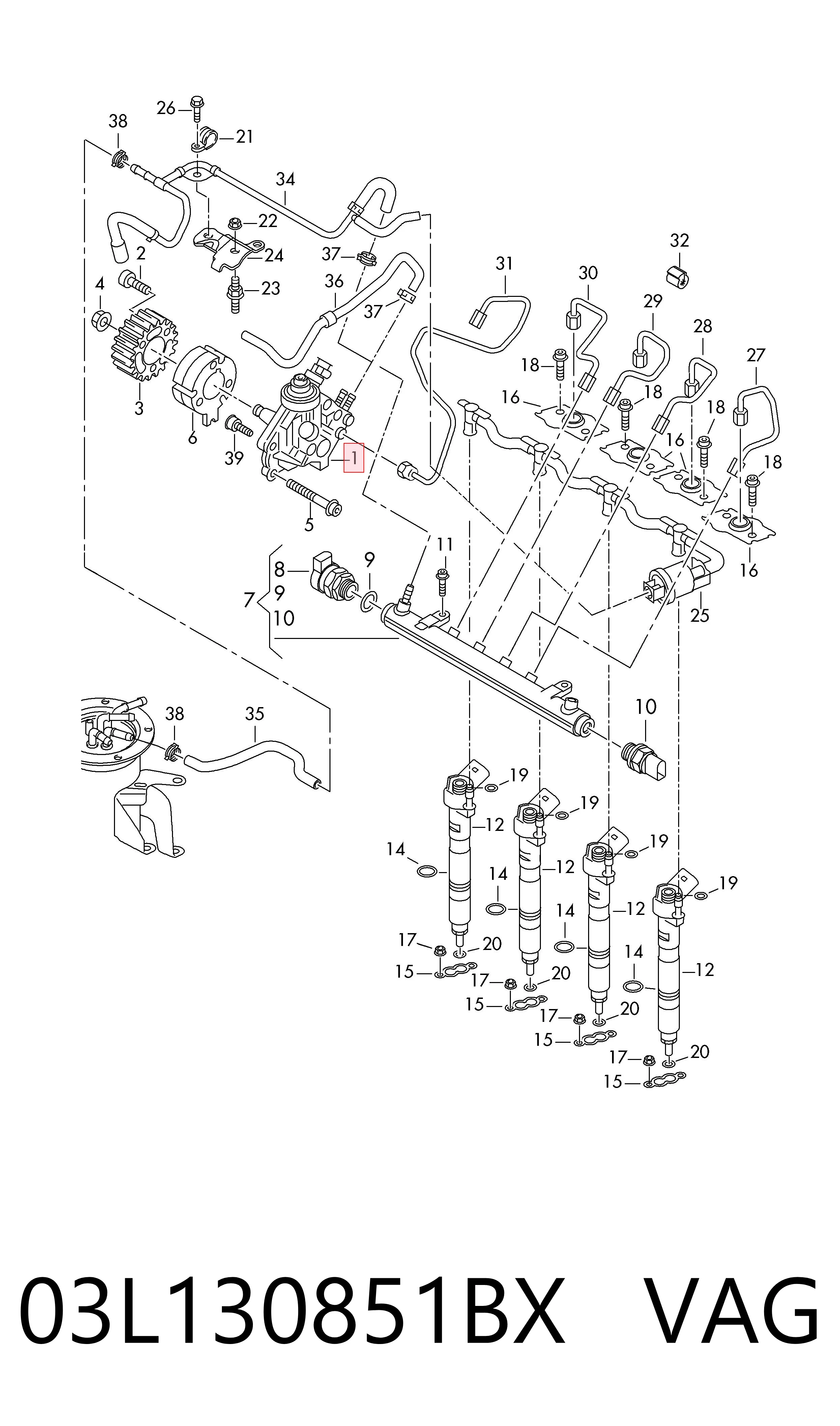 Bomba inyectora 445010566 Bosch