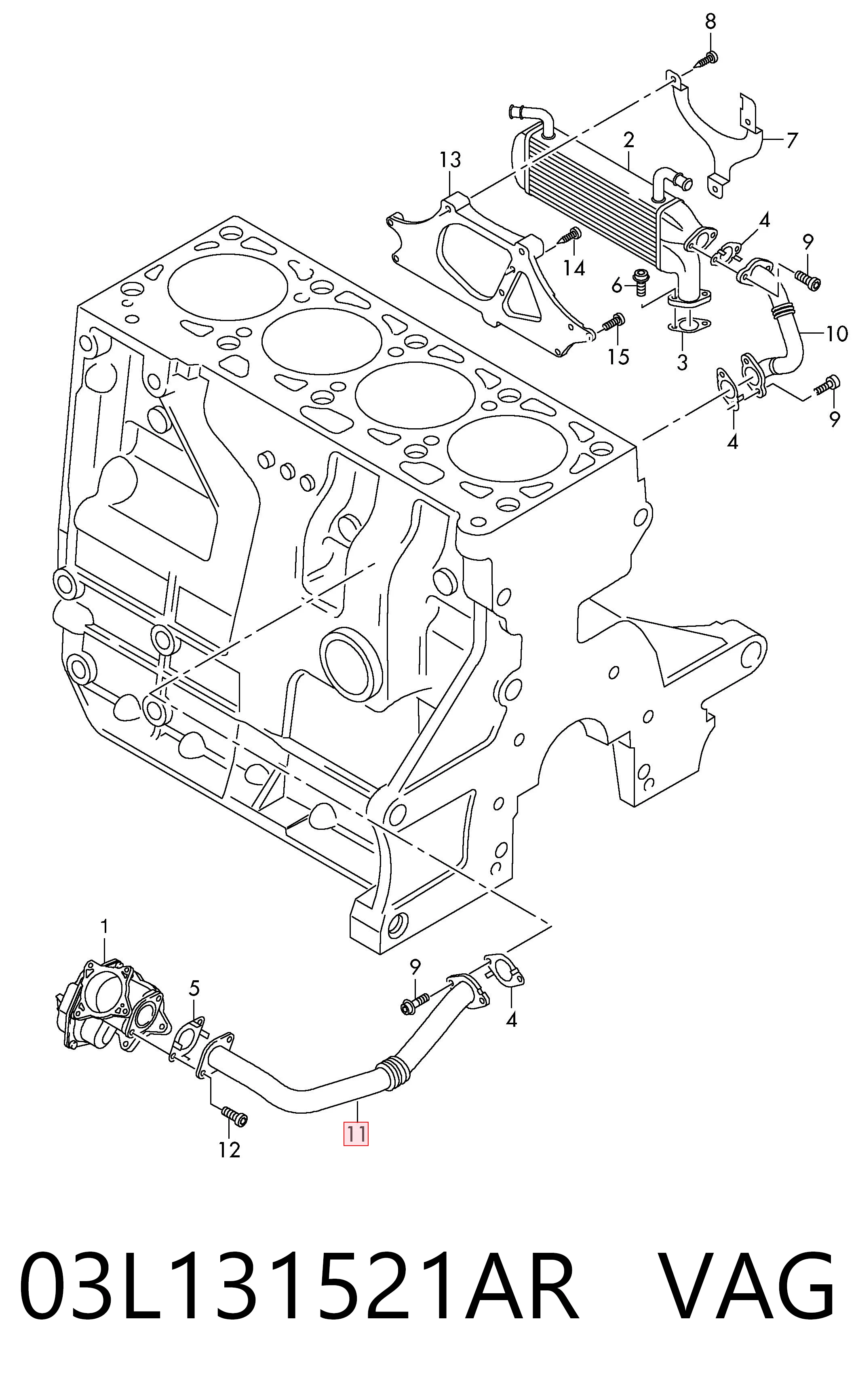 Comprar 03L131521AR VAG 