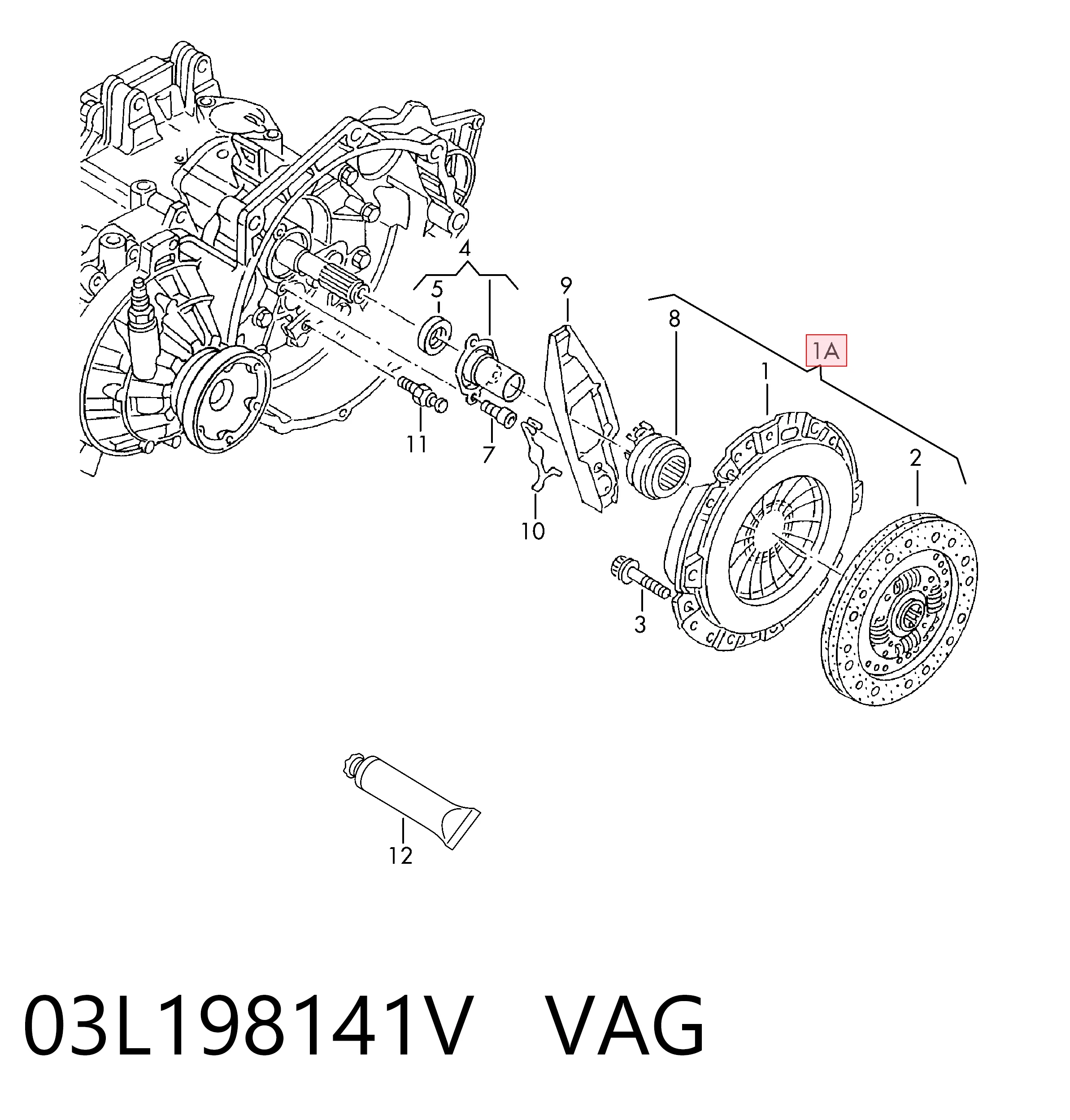 623354800 INA Embrague motor
