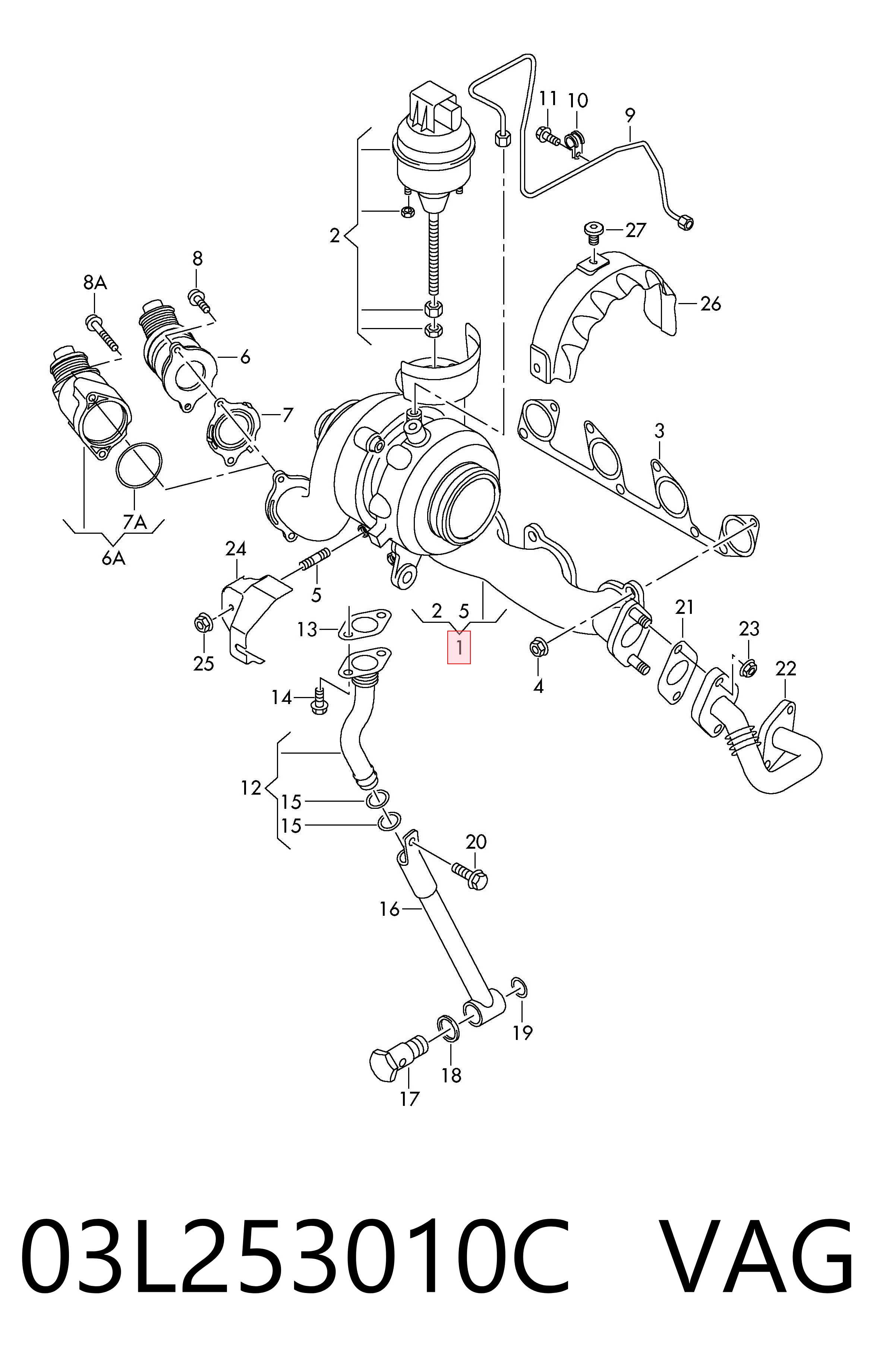 Turbocompresor Mahle Original 030TC18065000 precio, desde 244,27 EUR