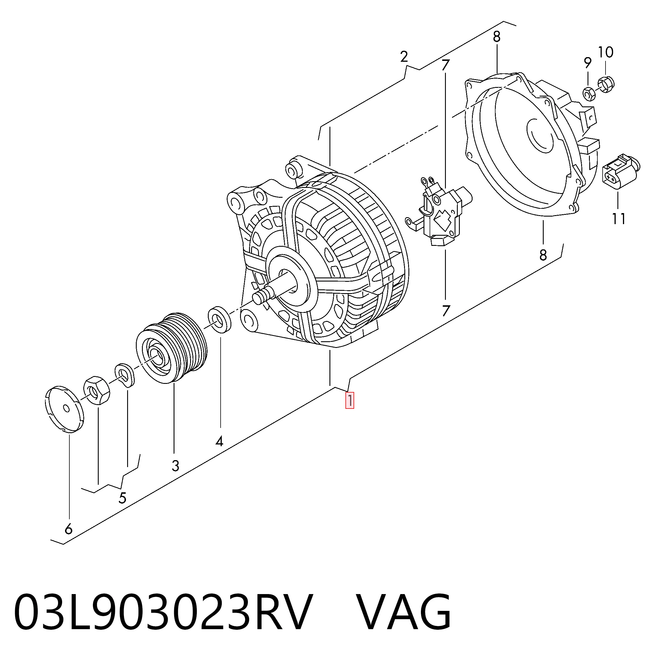 03L903023RV VAG