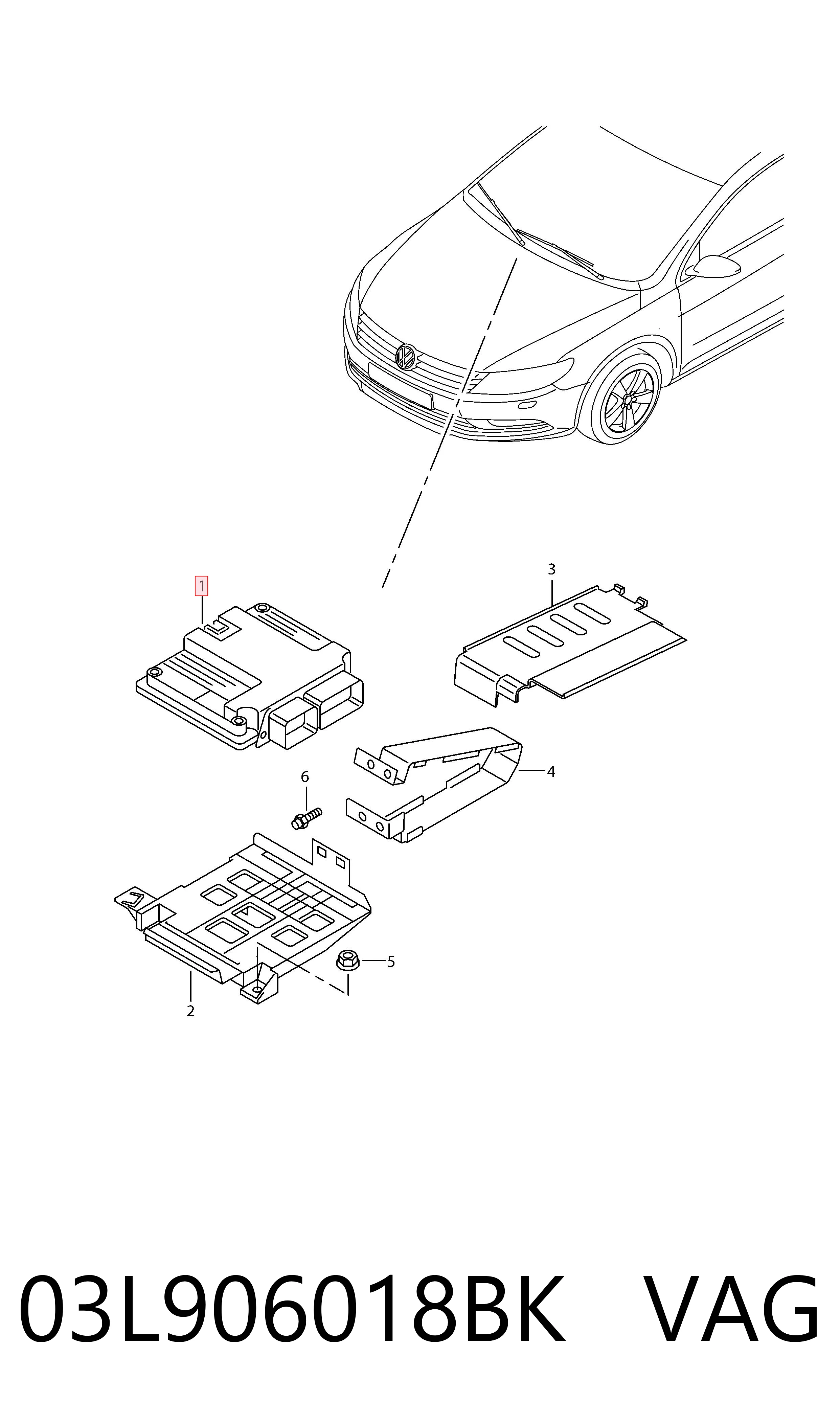 Comprar Unidad de control del motor (ECU) Volkswagen Passat  358 a bajo precio