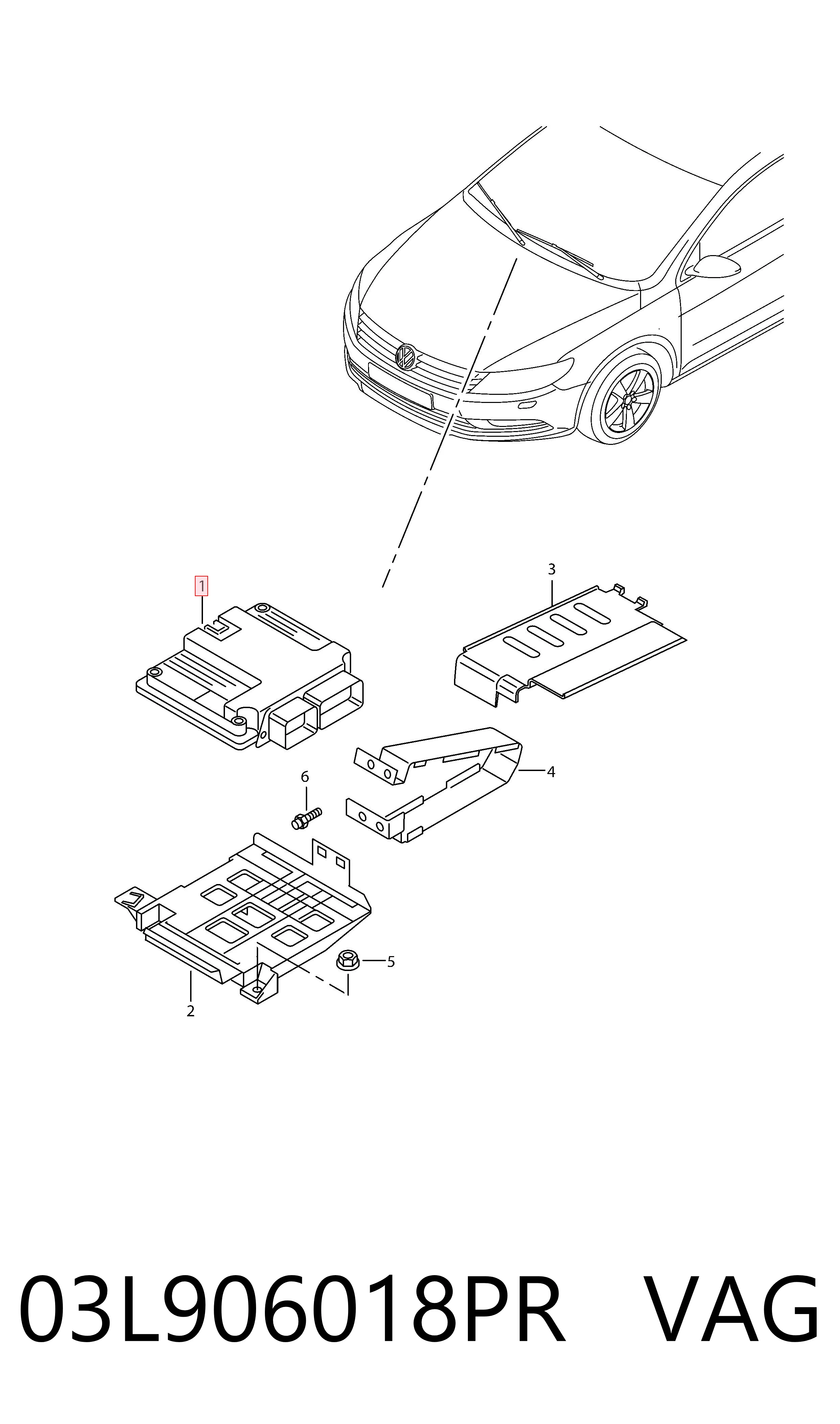 03L906018PR VAG