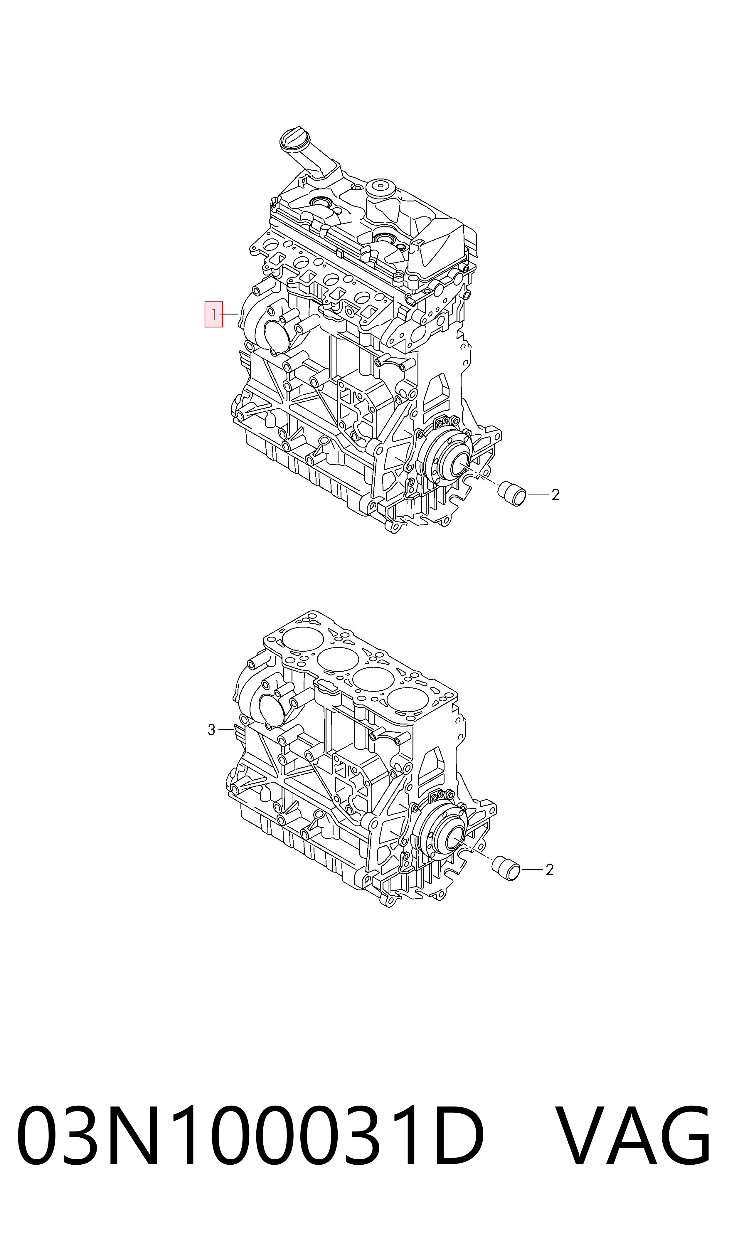 Motor completo para Volkswagen Crafter SY, SX, SYB, SYC, SYD, SYM