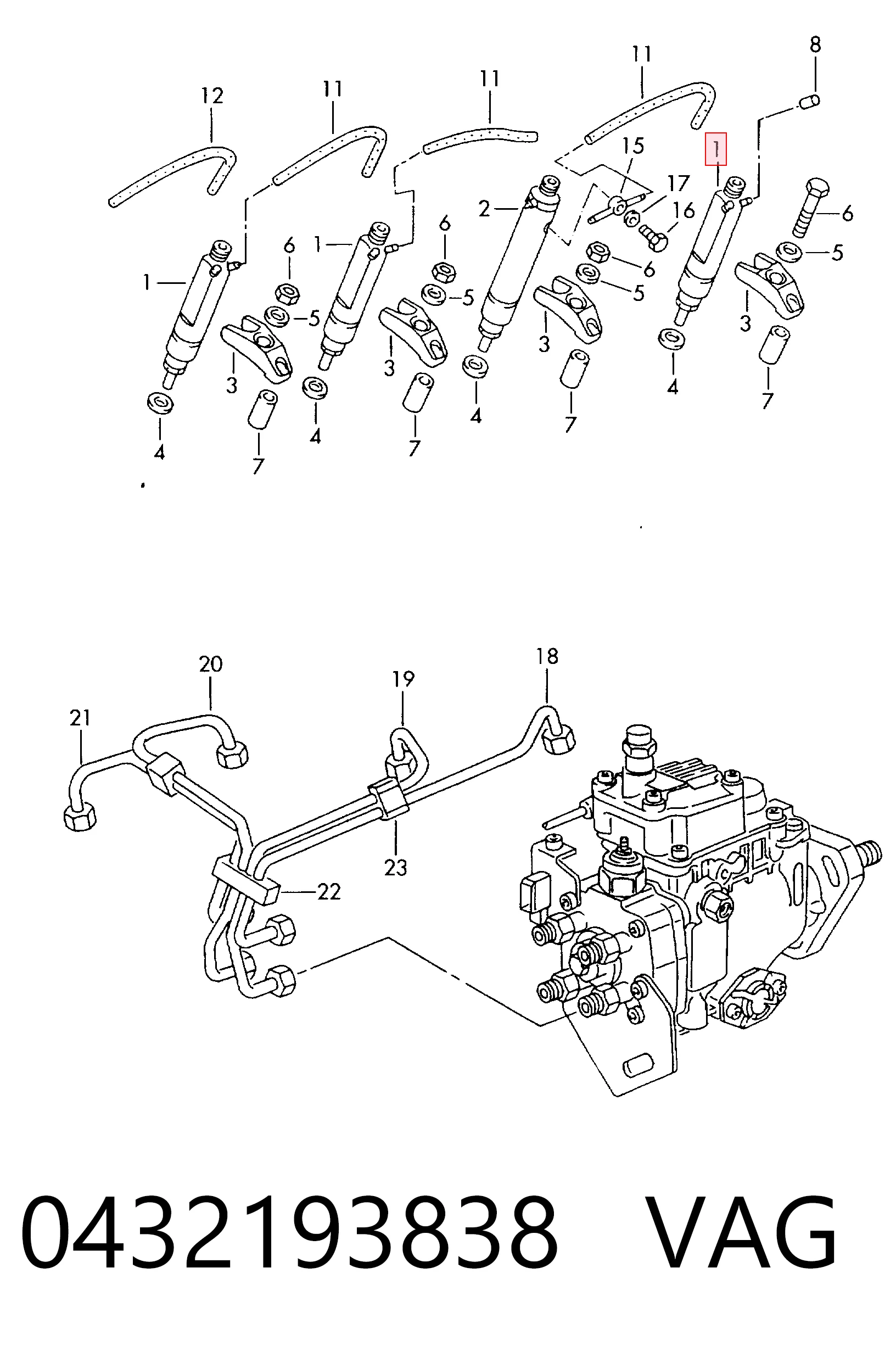 Comprar Inyector Audi A6 C4 4A5