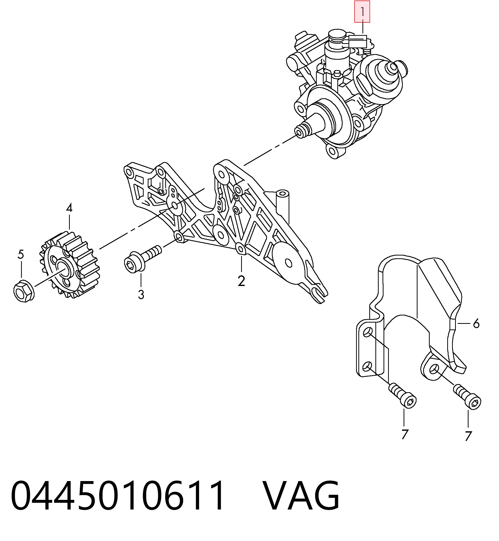 Comprar 445010685 Bosch Bomba inyectora