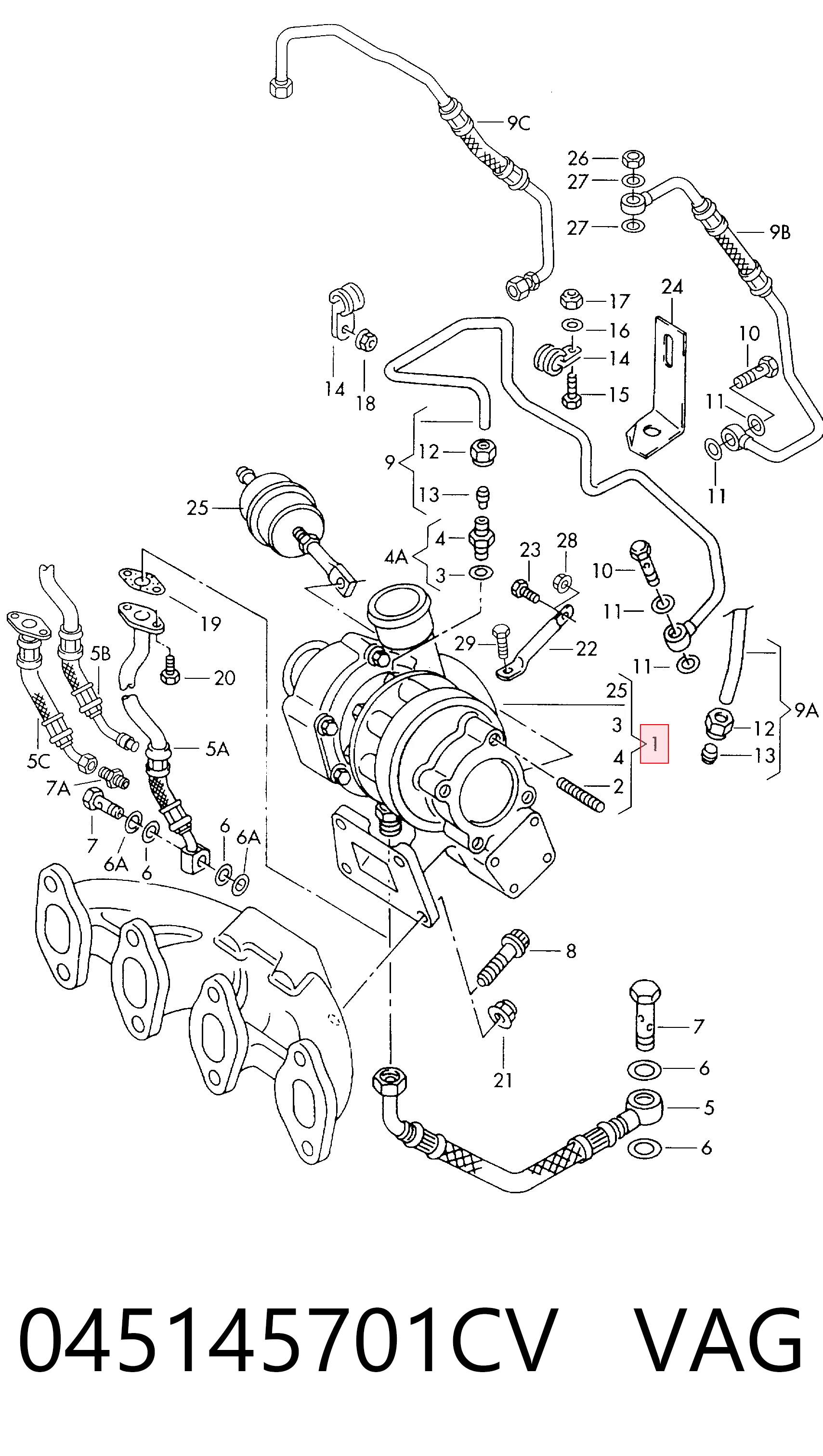 Comprar Turbocompresor Volkswagen Polo III 6N2