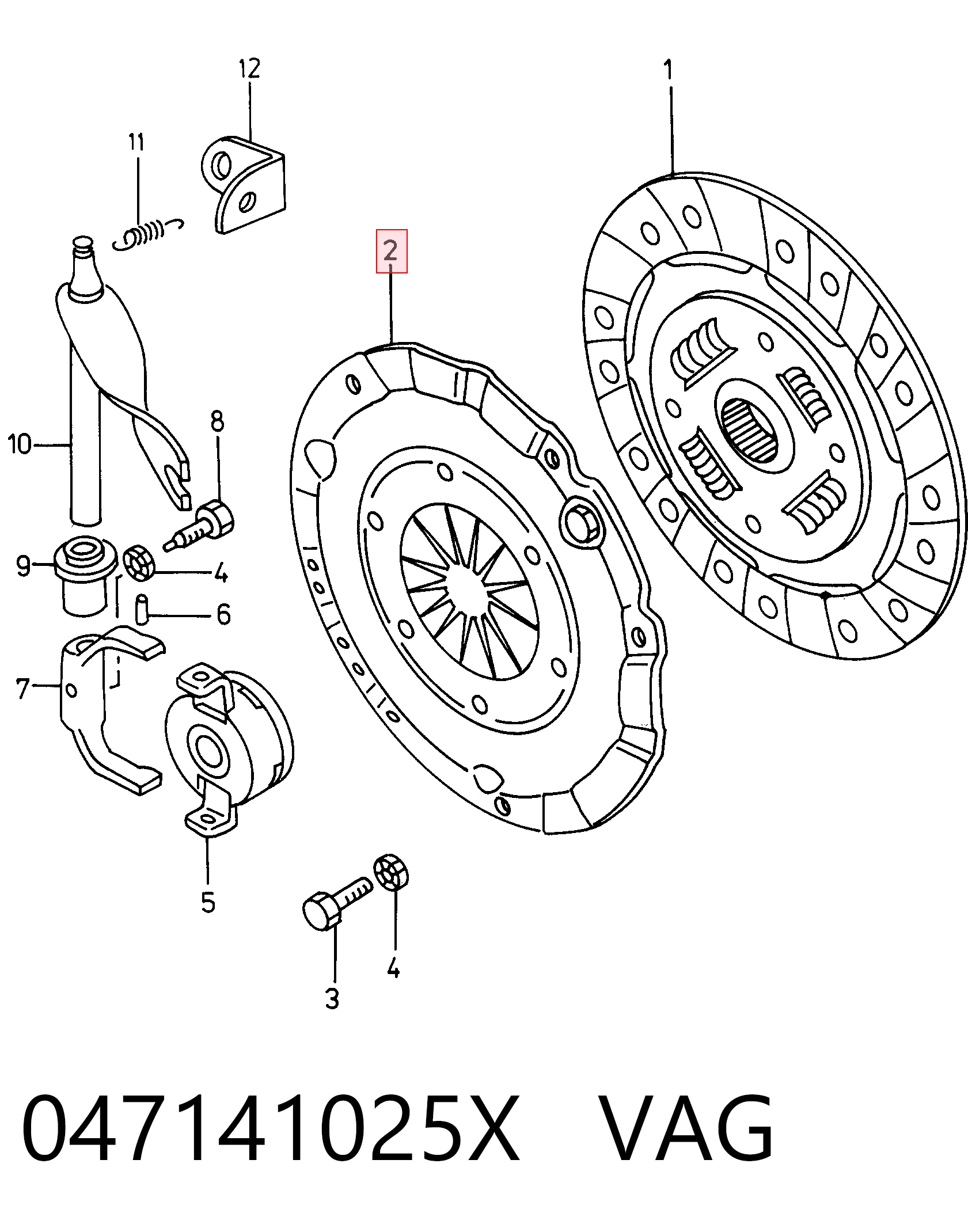 Comprar Plato de presión del embrague Skoda Felicia I 791, 6U1 a bajo precio