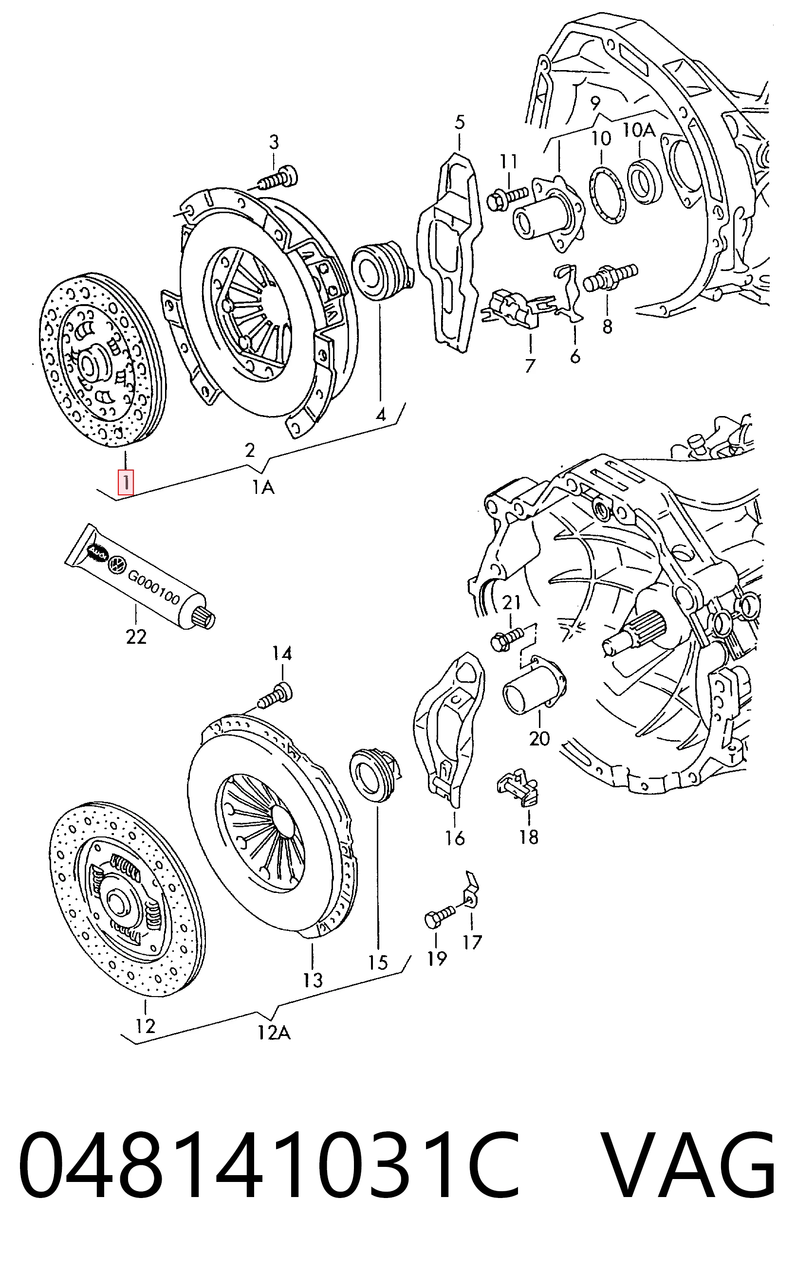 Comprar Disco de embrague Audi 80 B3 89, 89Q, 8A