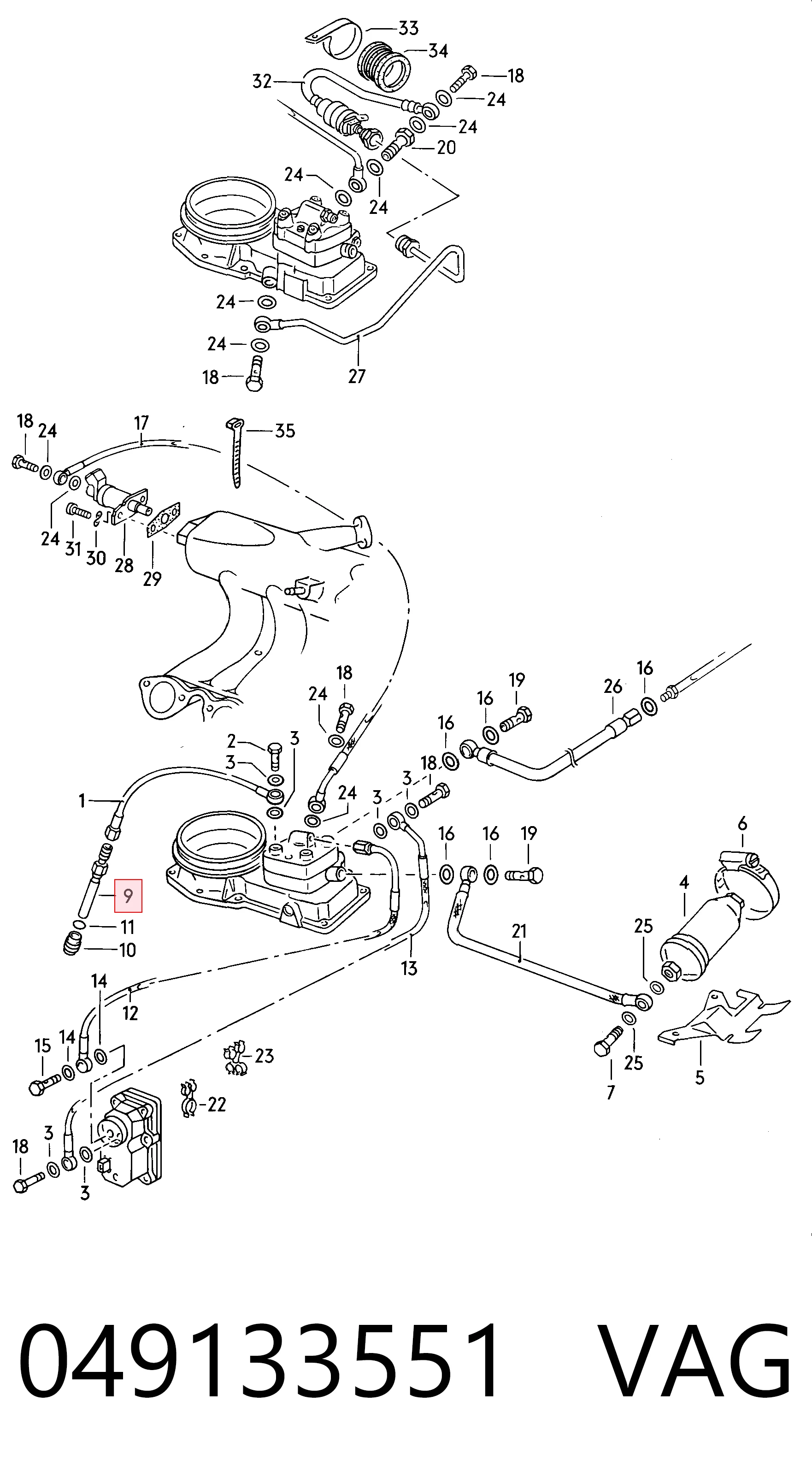 Inyector de combustible para BMW 3  E21