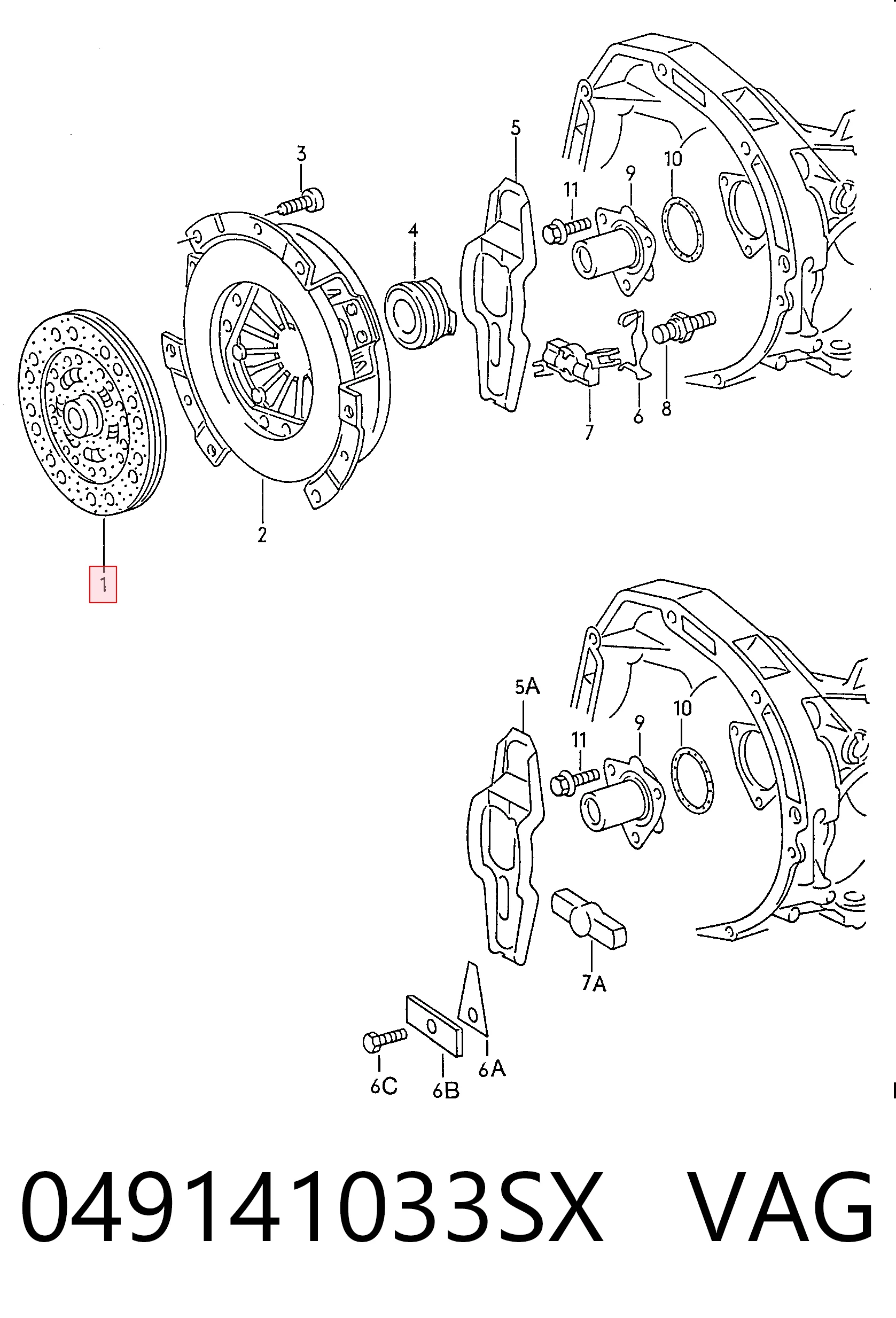 049141033SX VAG