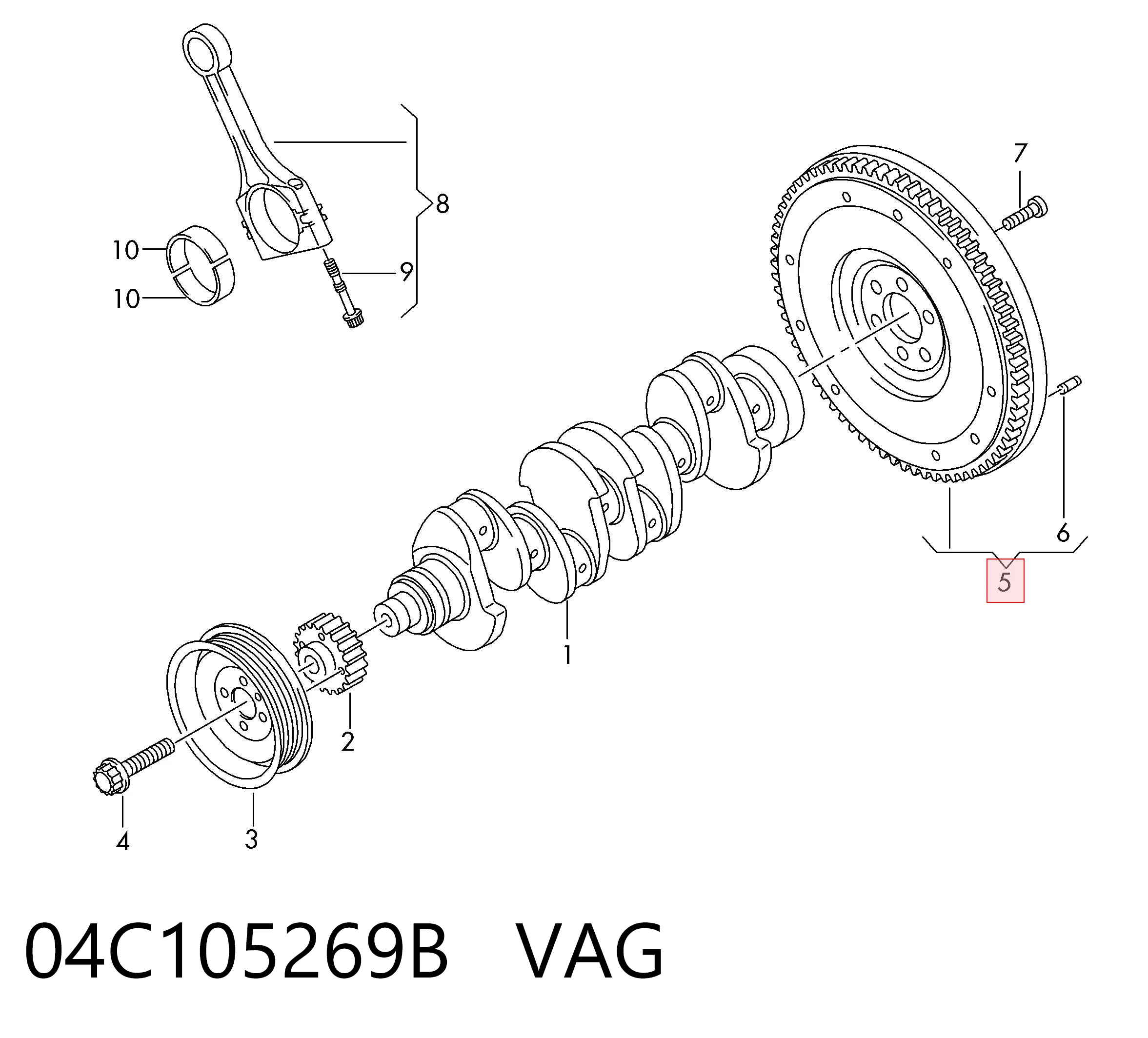 04C105269B VAG