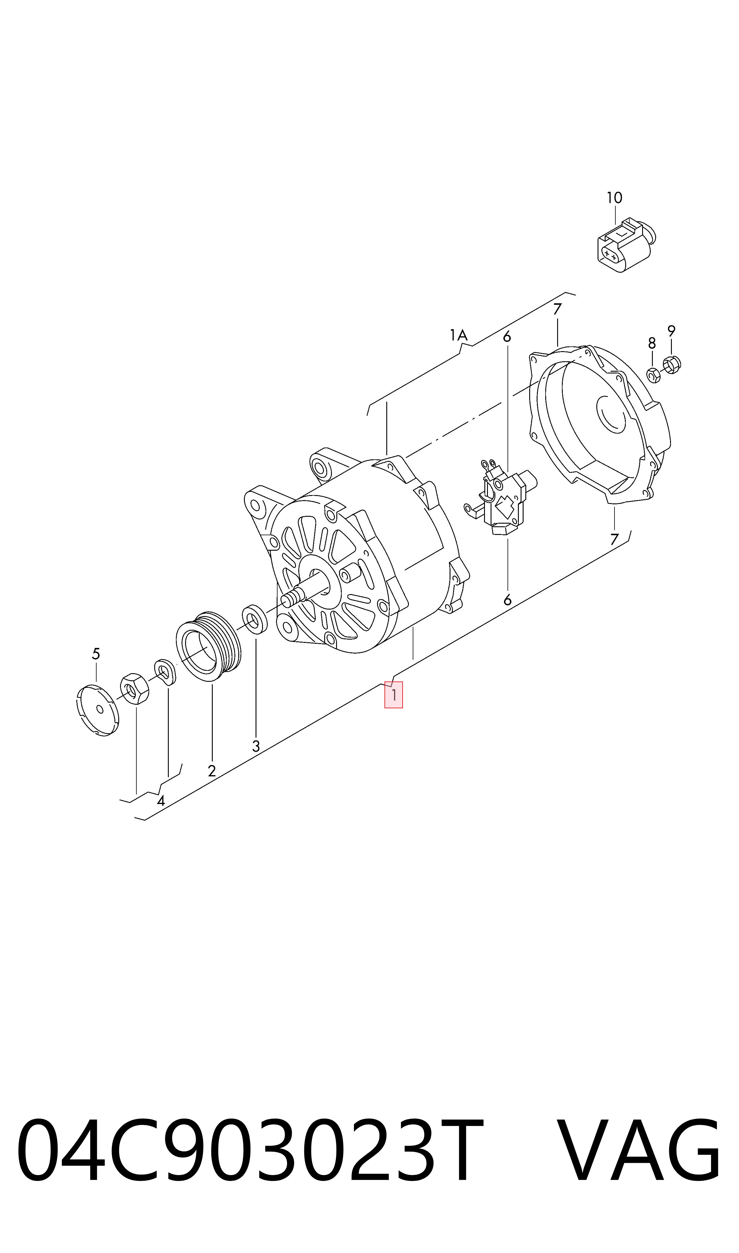 04C903023T VAG