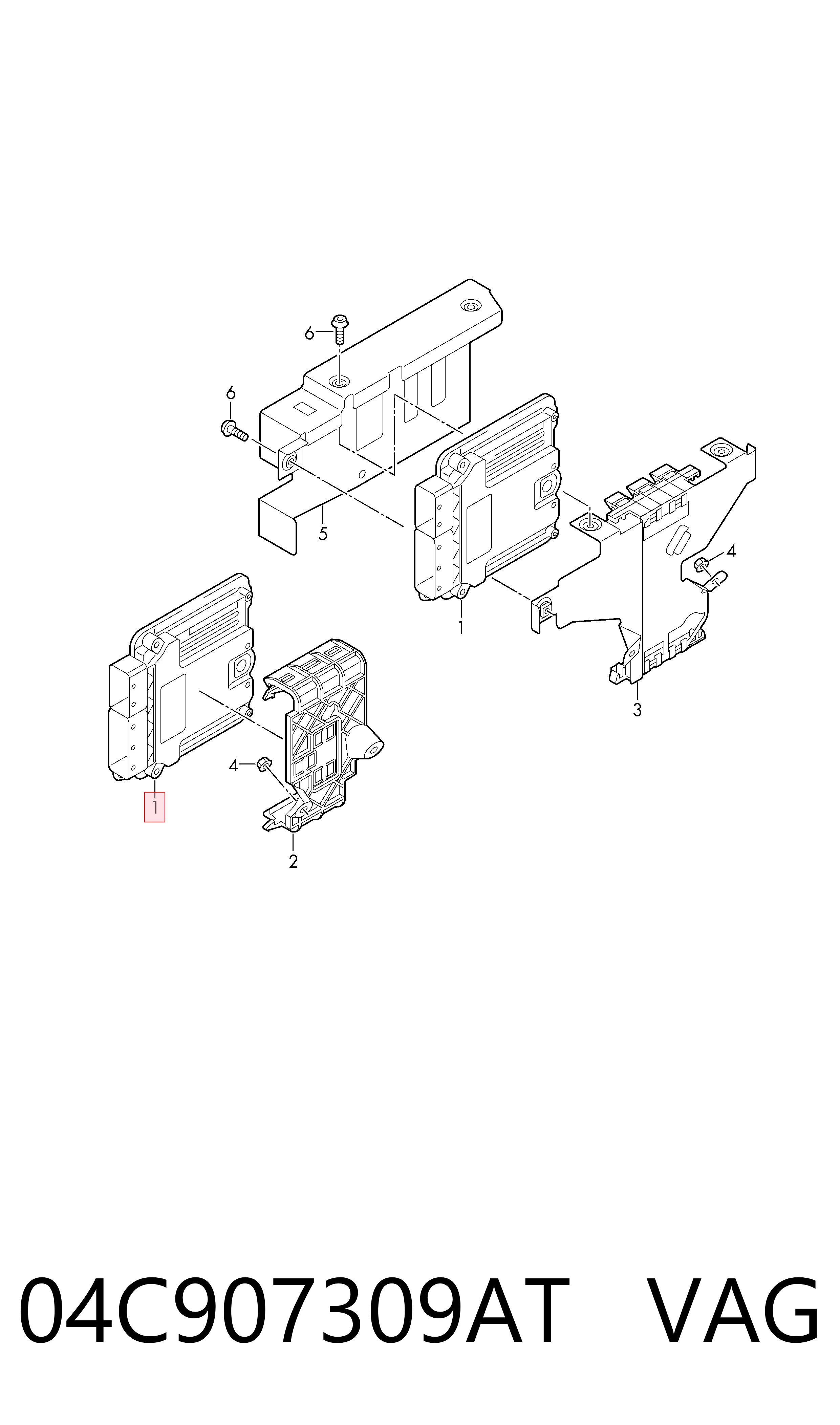 Unidad de control del motor  Seat Ibiza V hatchback (KJ1, KJG) (2017 - 2026) precio, desde 133,29 EUR