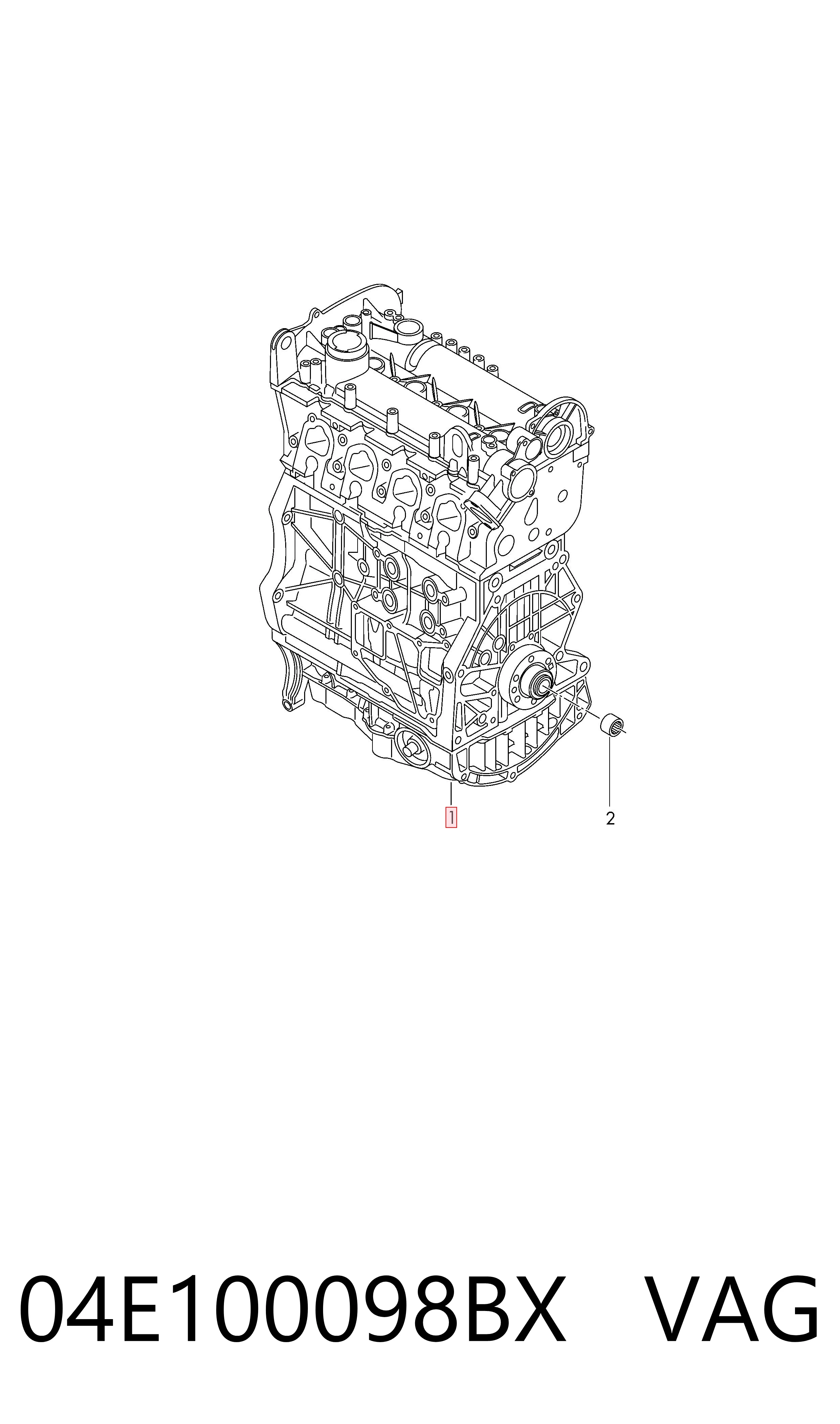 04E100098BX VAG