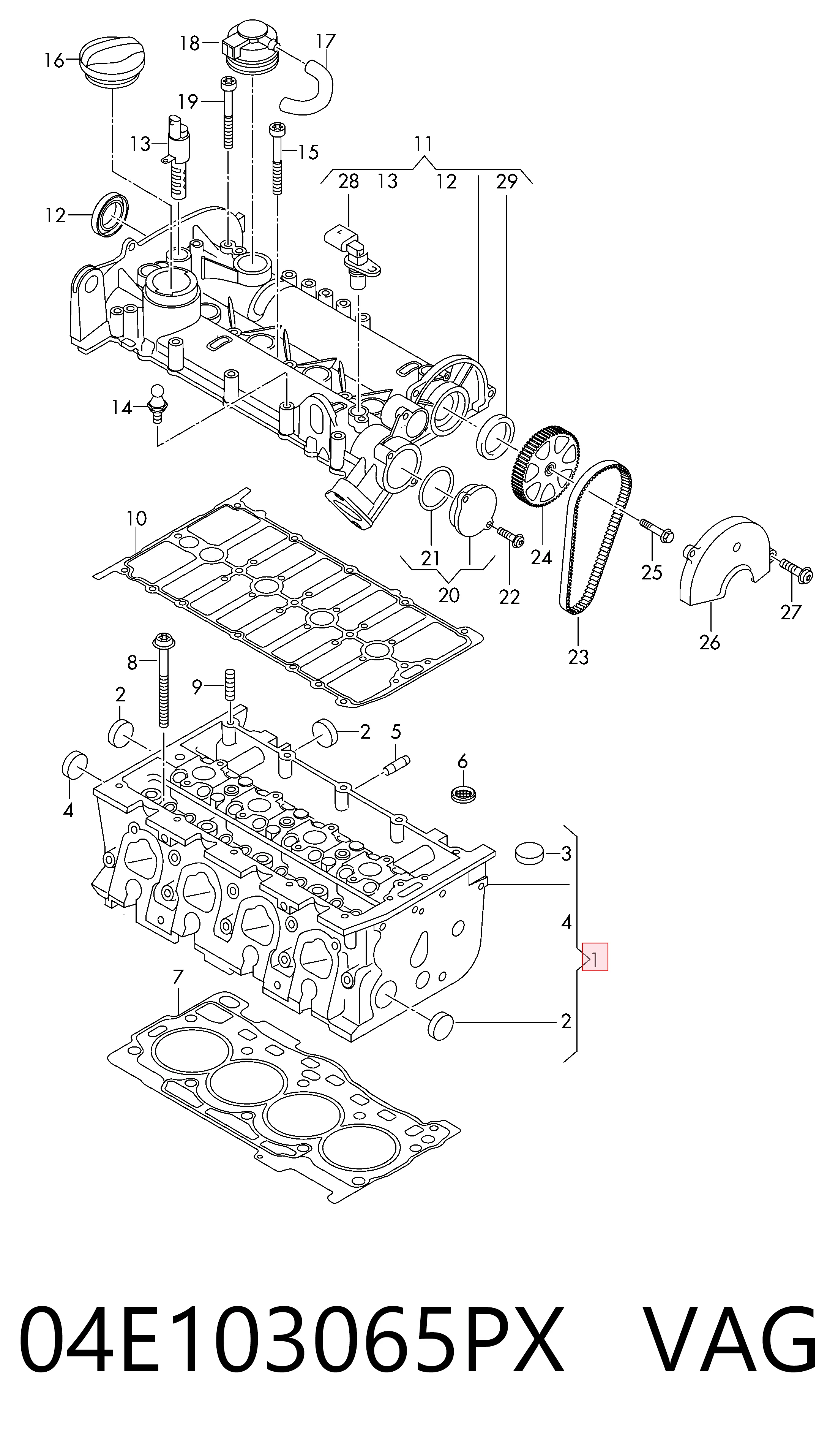 04E103065PX VAG