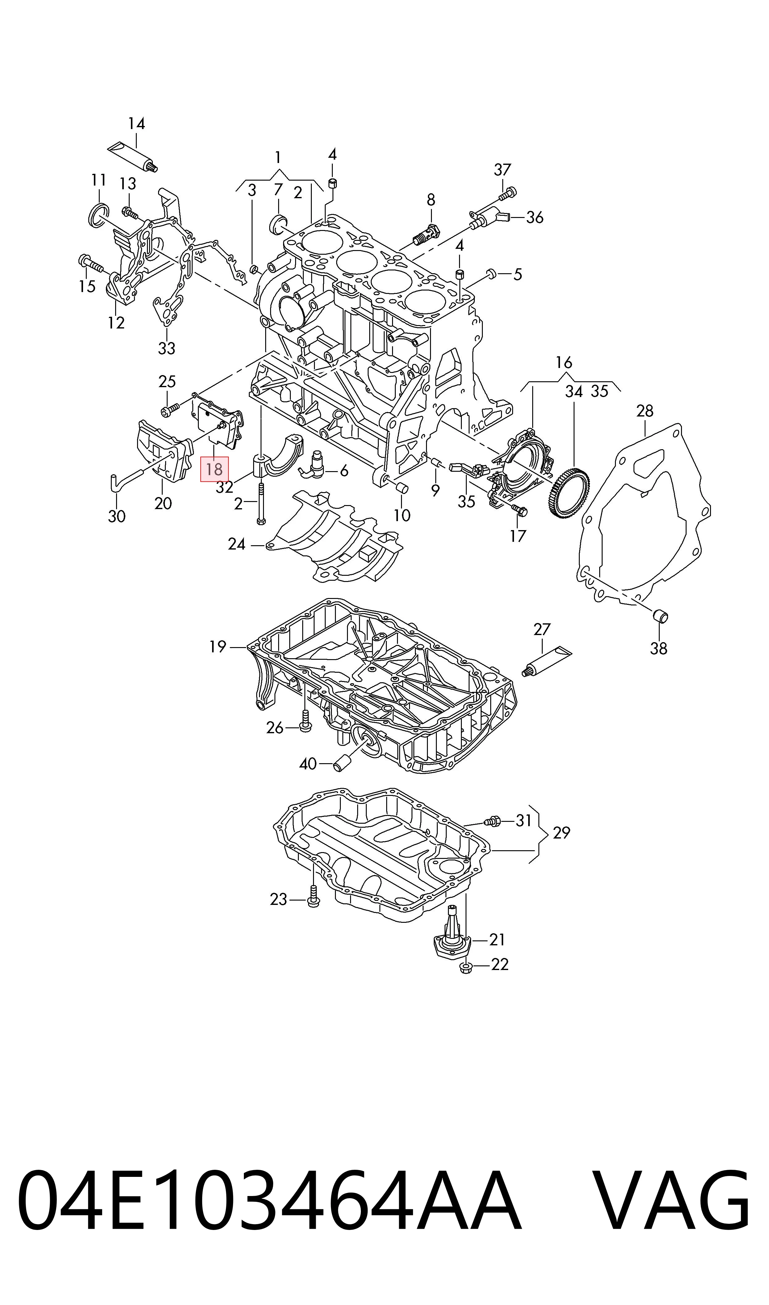 Tubo de aspiración de aceite para Volkswagen Caddy IV SAB, SAJ