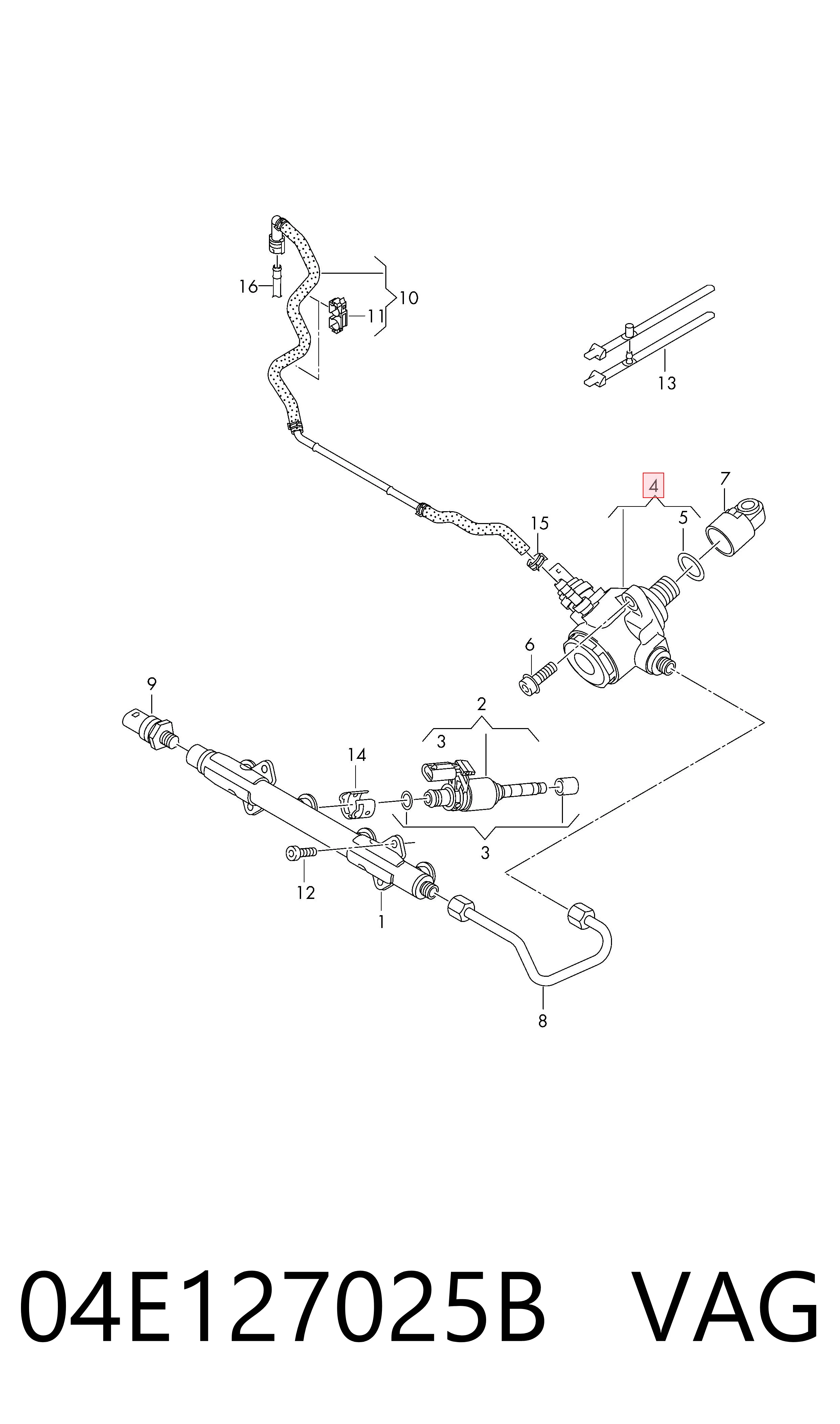 Bomba de inyección Audi A4  (2015-2026)
