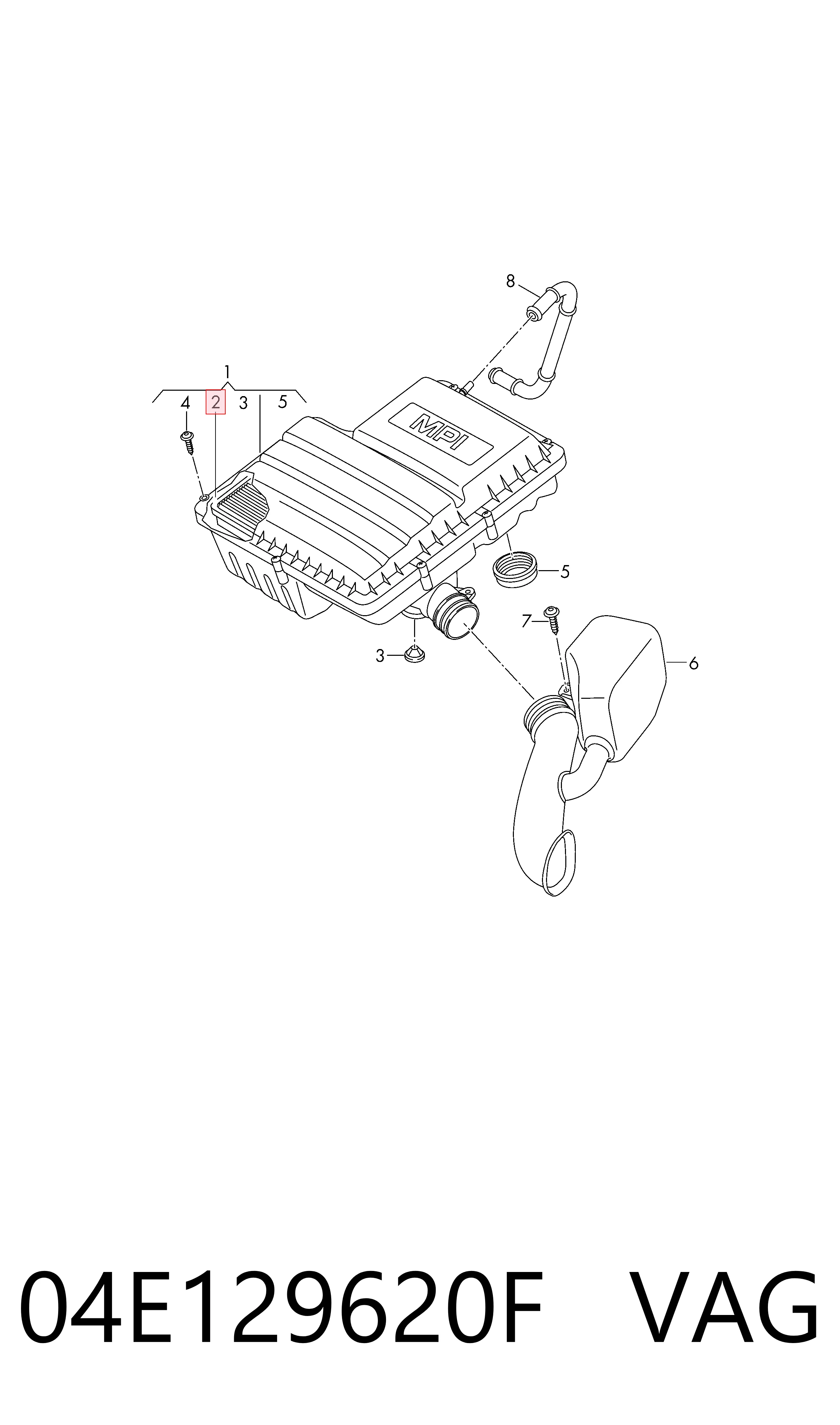 04E129620F VAG