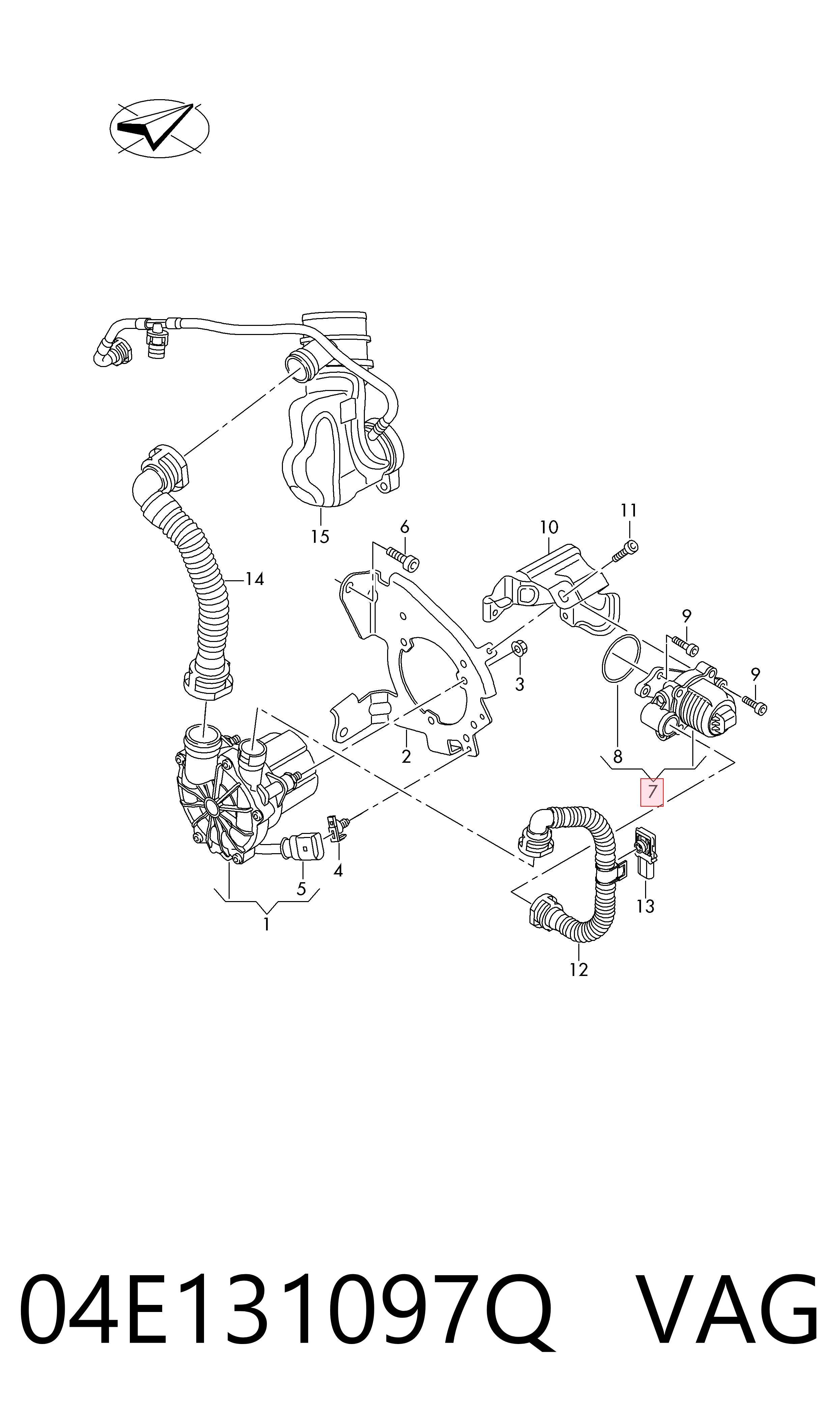 Comprar Válvula EGR Volkswagen Jetta VII BU3, BU4