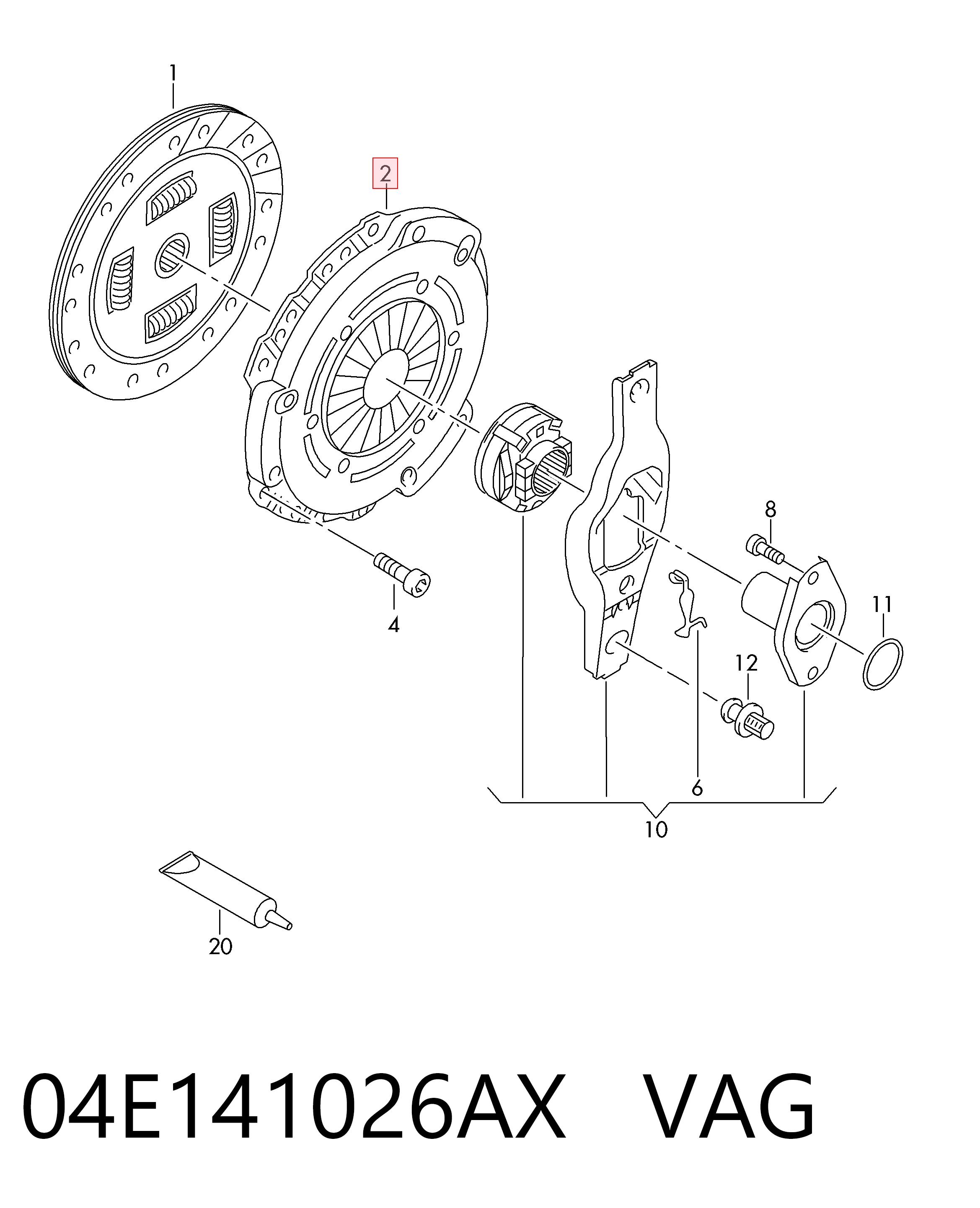 04E141026AX VAG