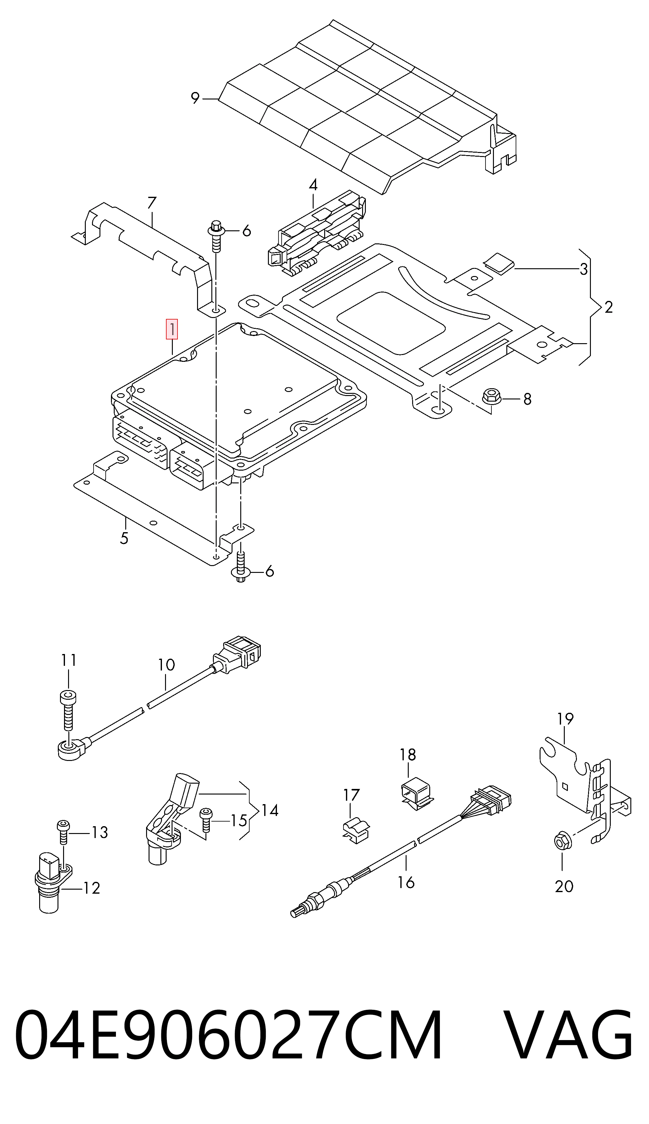 04E906027CM VAG