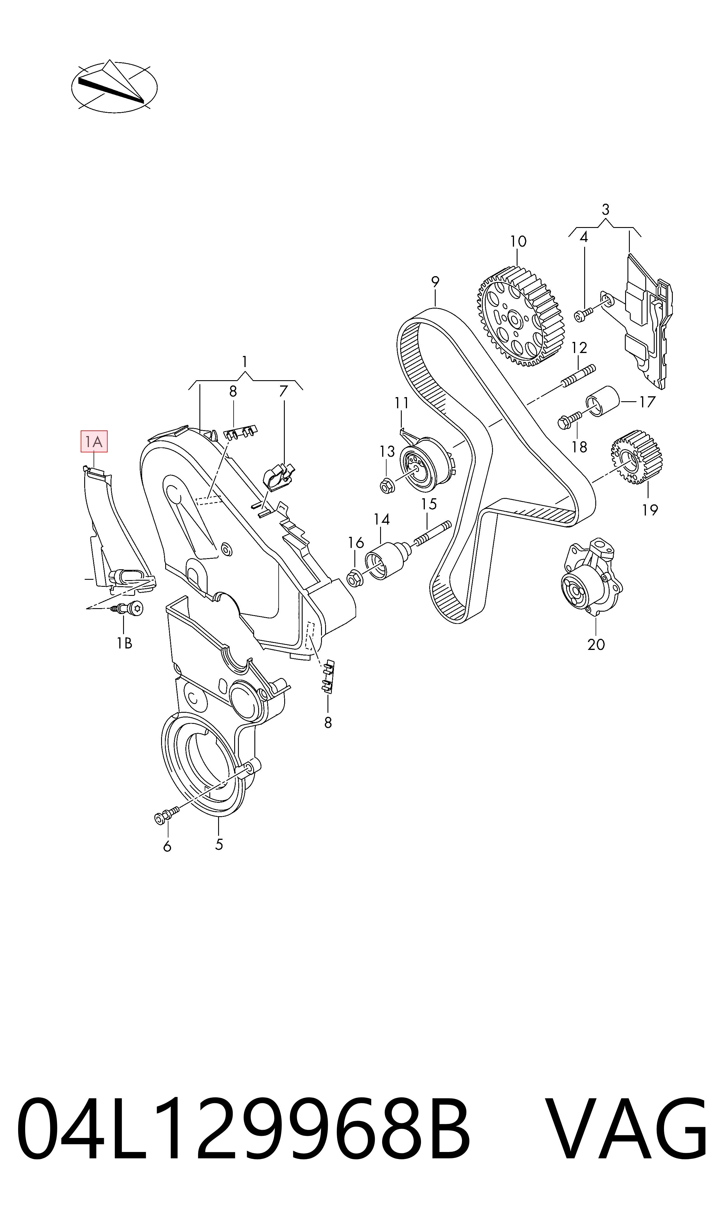 04L129968B VAG