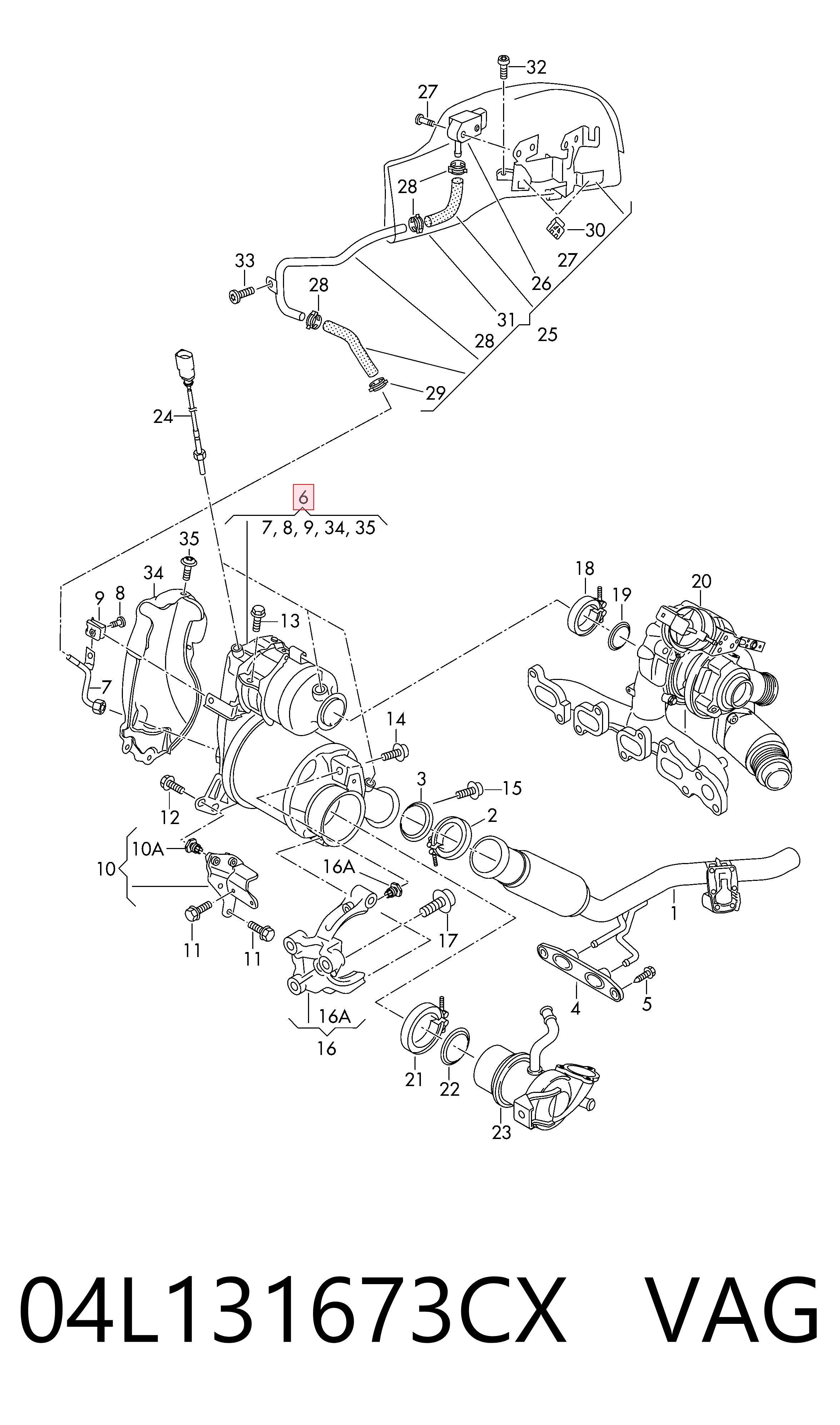 04L131673CX VAG DPF