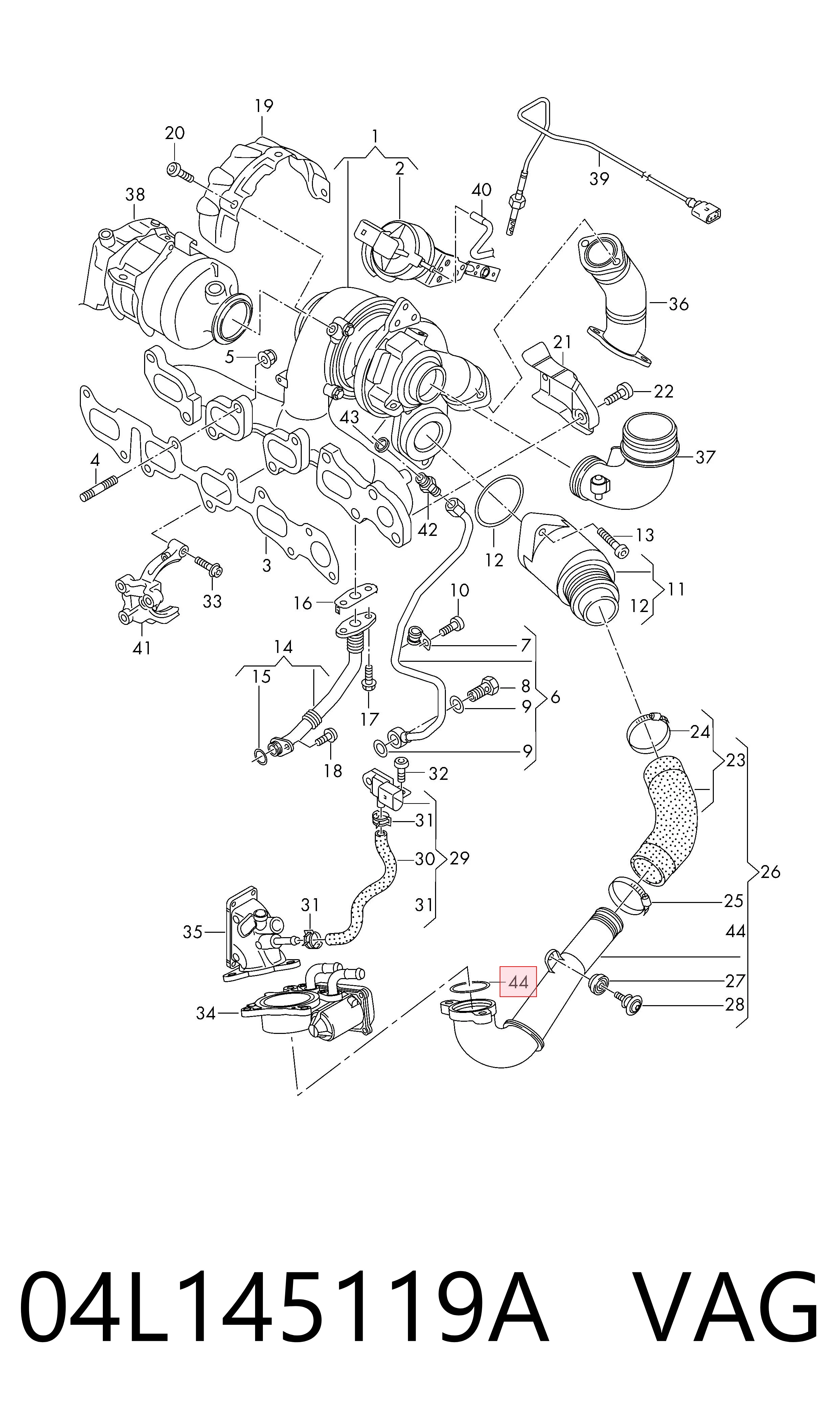  VAG 04L145119A precio, desde 5,41 EUR