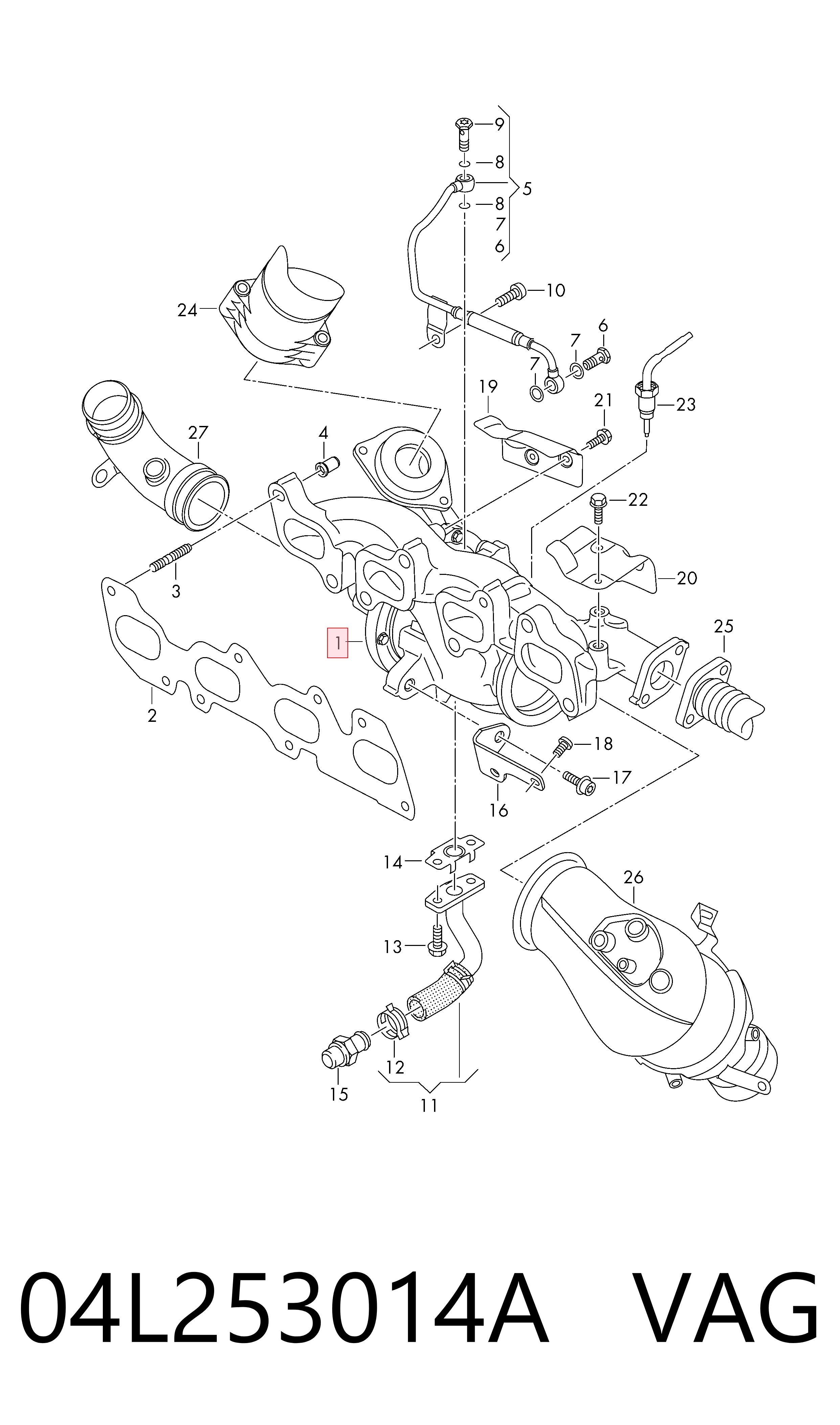Turbo para motor Volkswagen Crafter  (2016-2026)