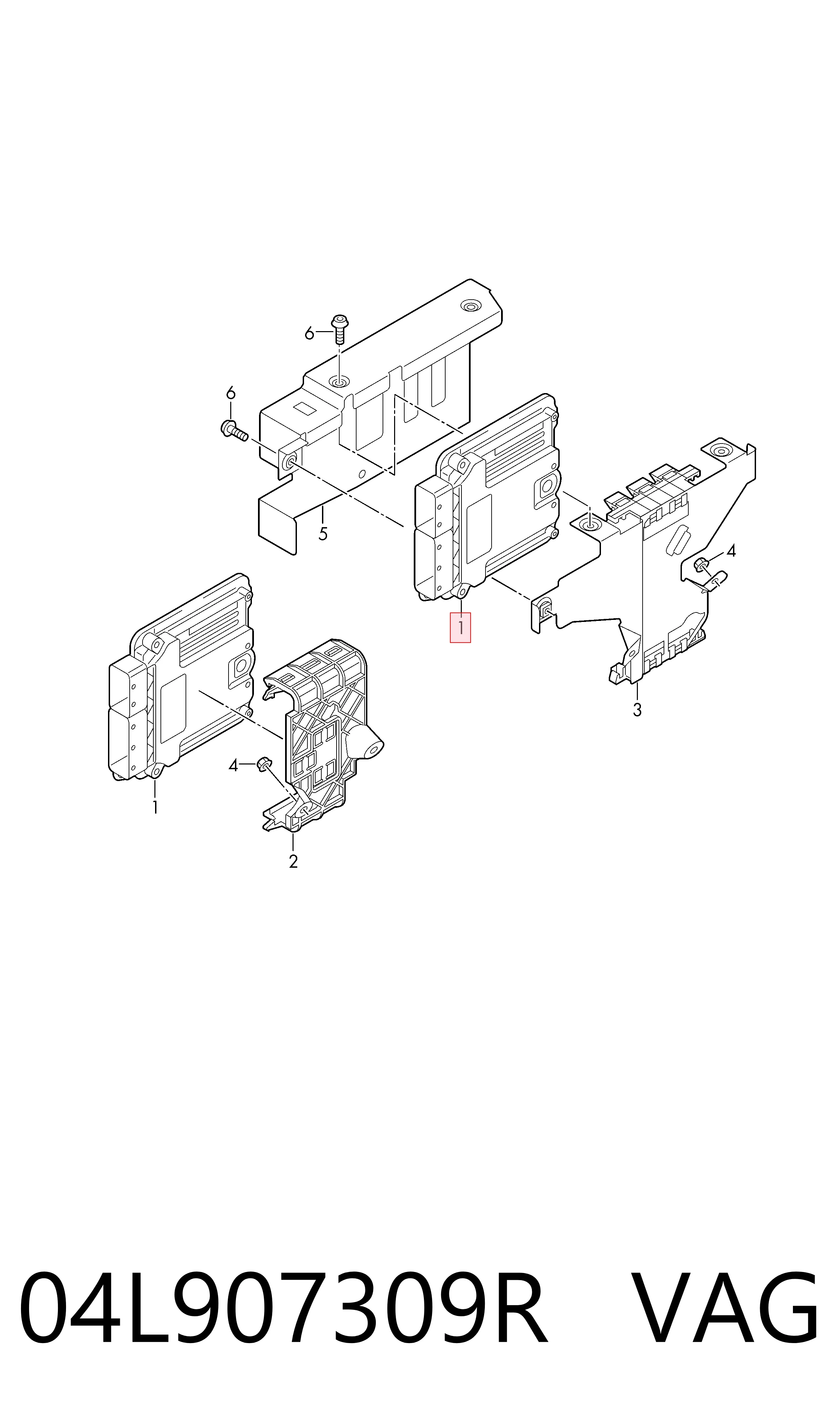  ECU Volkswagen Golf 