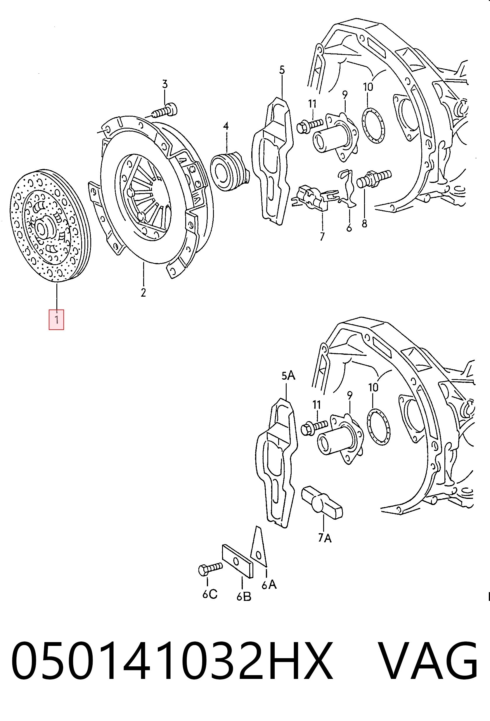 050141032HX VAG