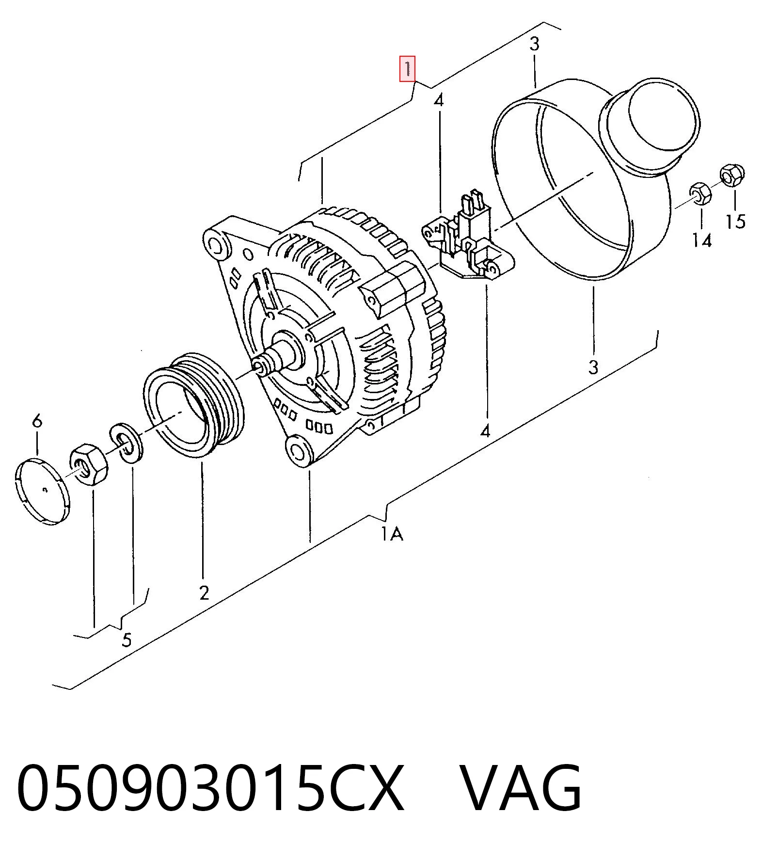 050903015CX VAG
