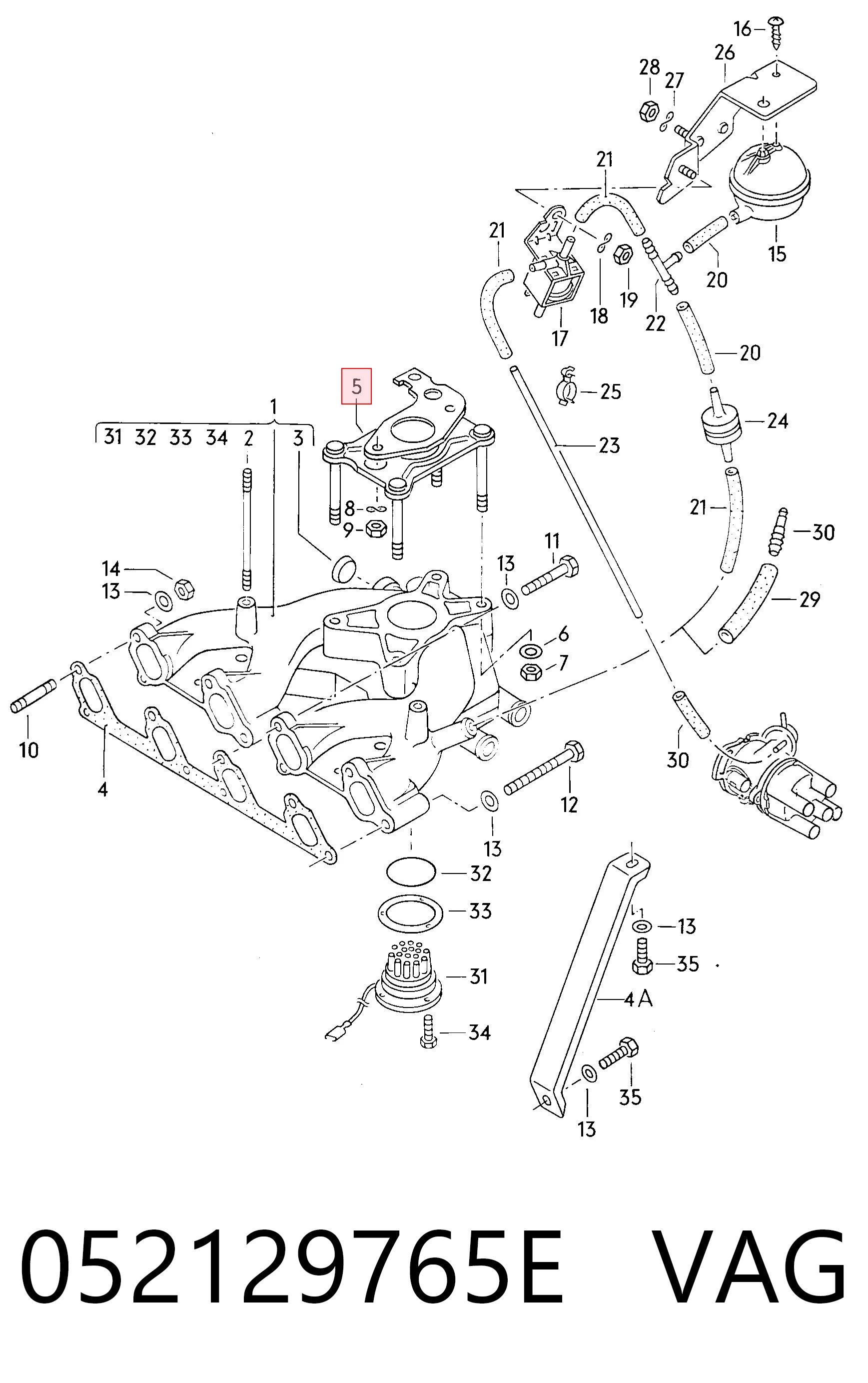 052129765E VAG