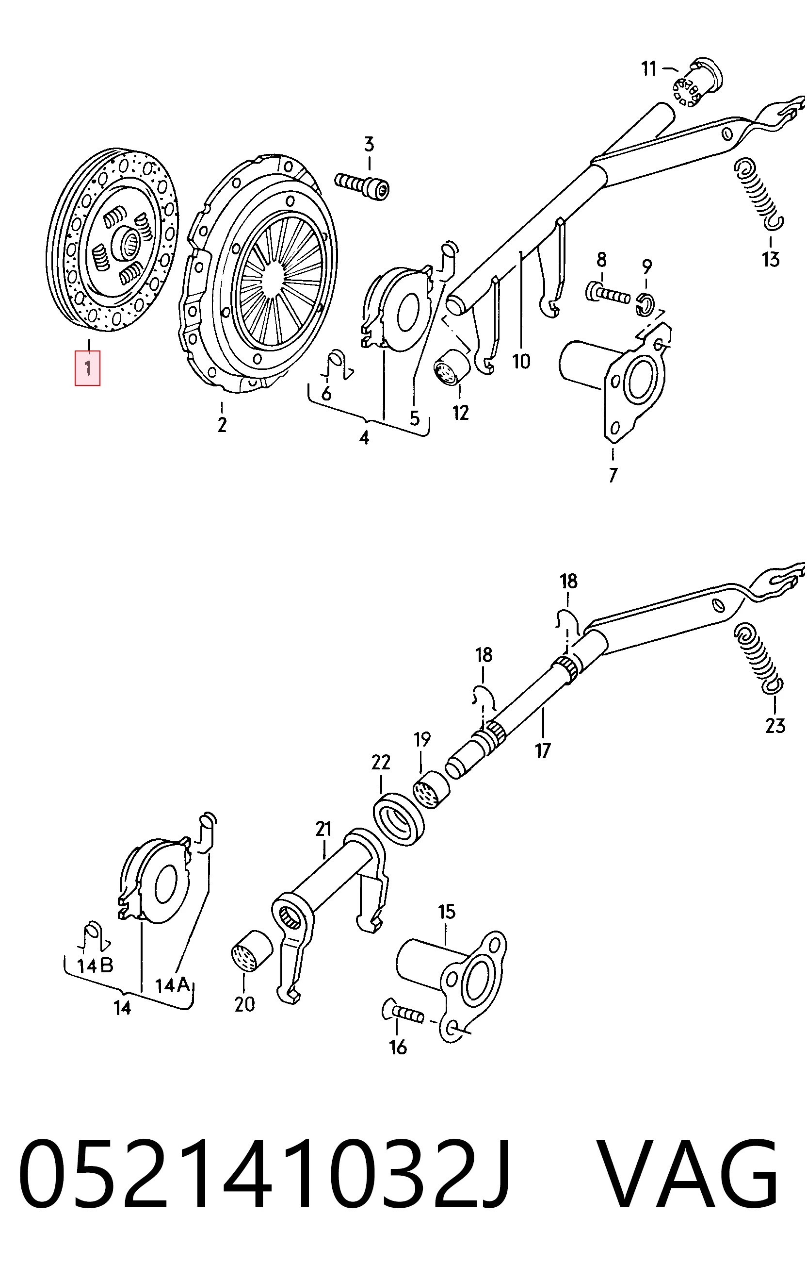Embrague de disco Mecarm MD4501