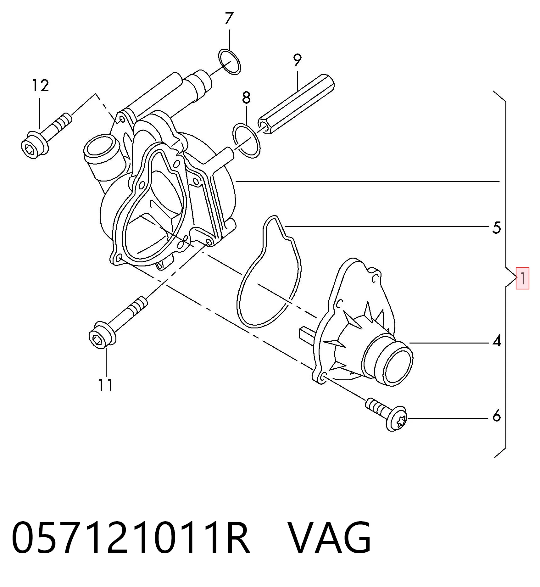 057121011R VAG