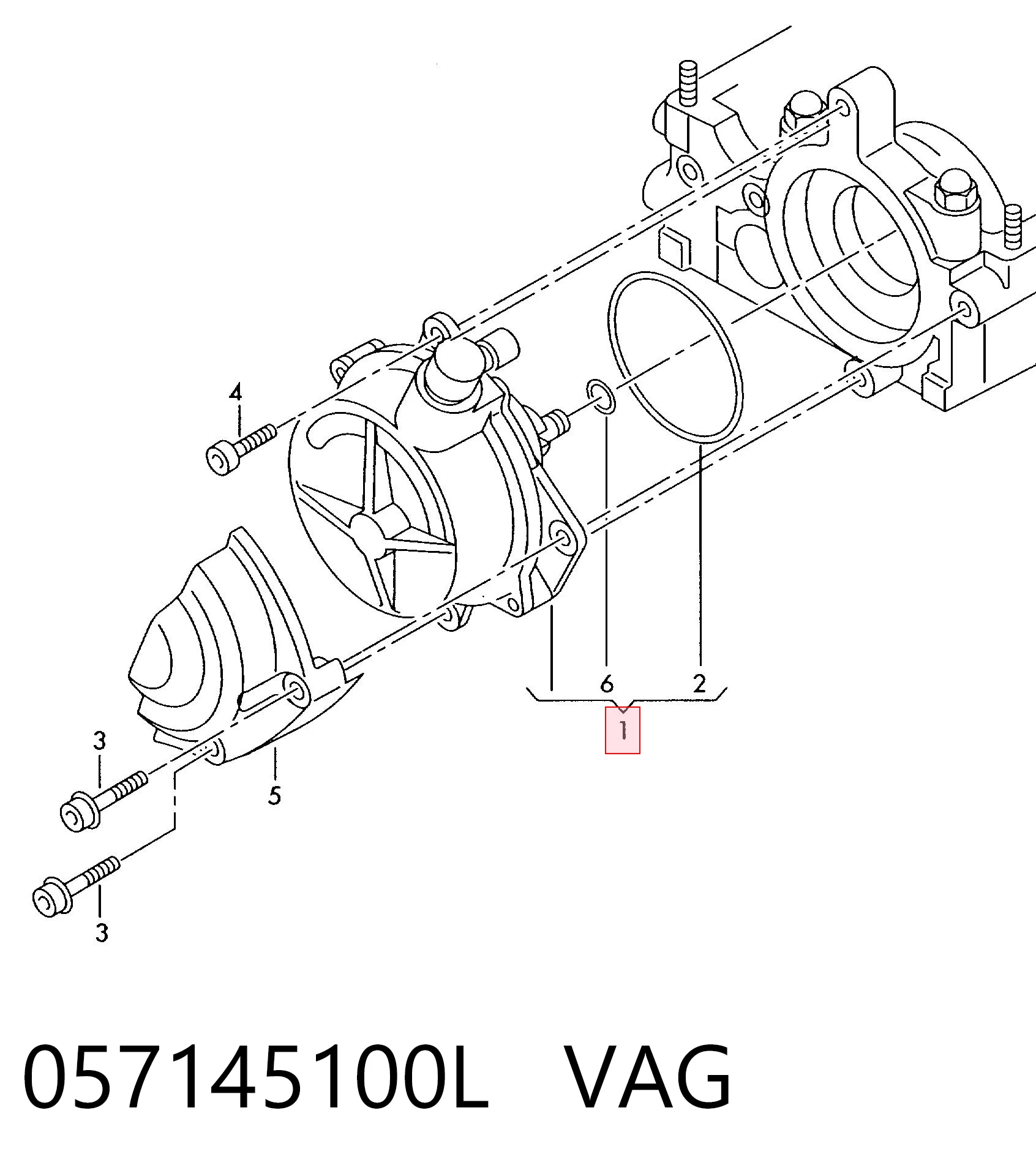 Bomba de vacío de frenado Audi Q7  (2006-2016)