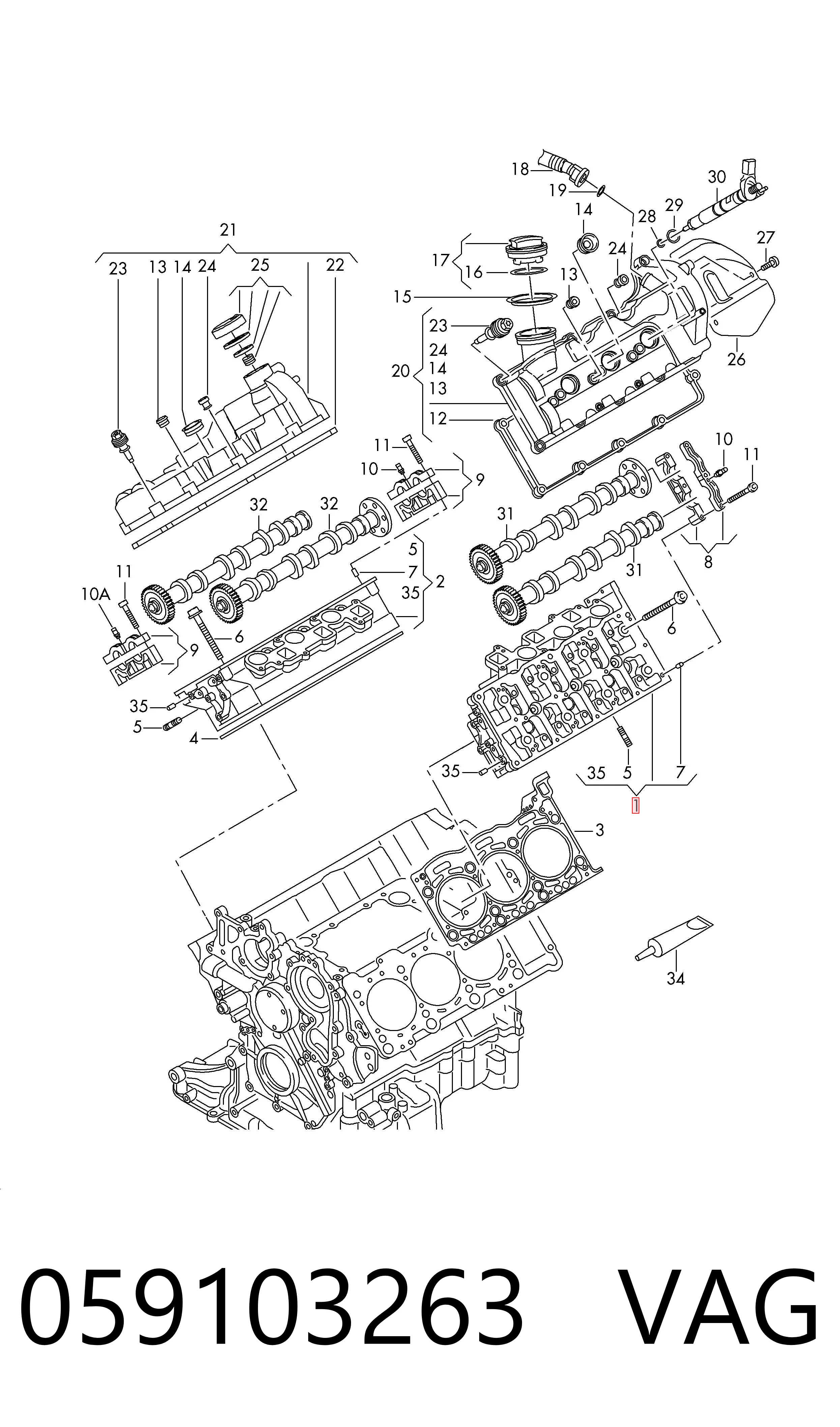 Comprar Culata Audi Q7  4LB