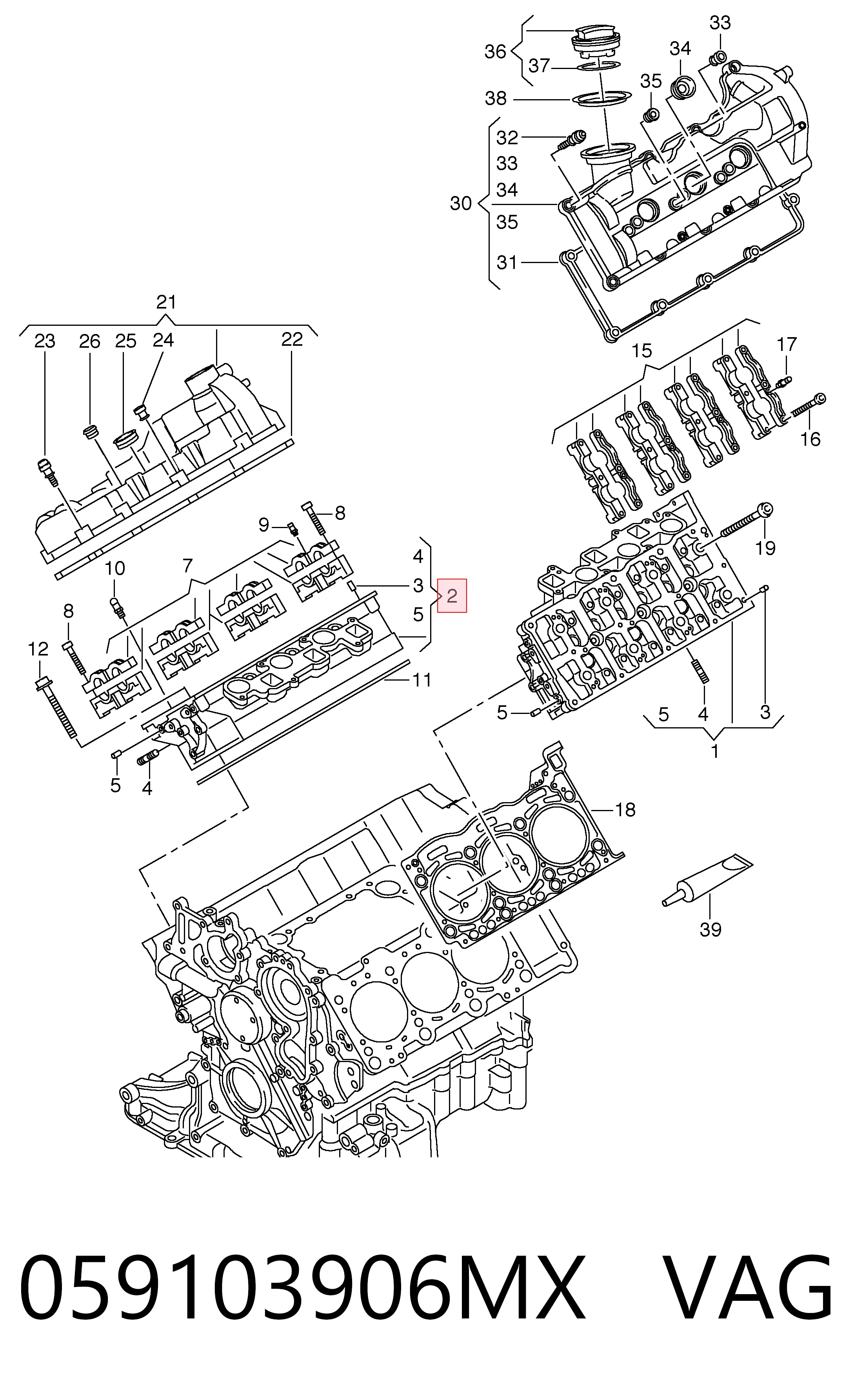059103906MX VAG