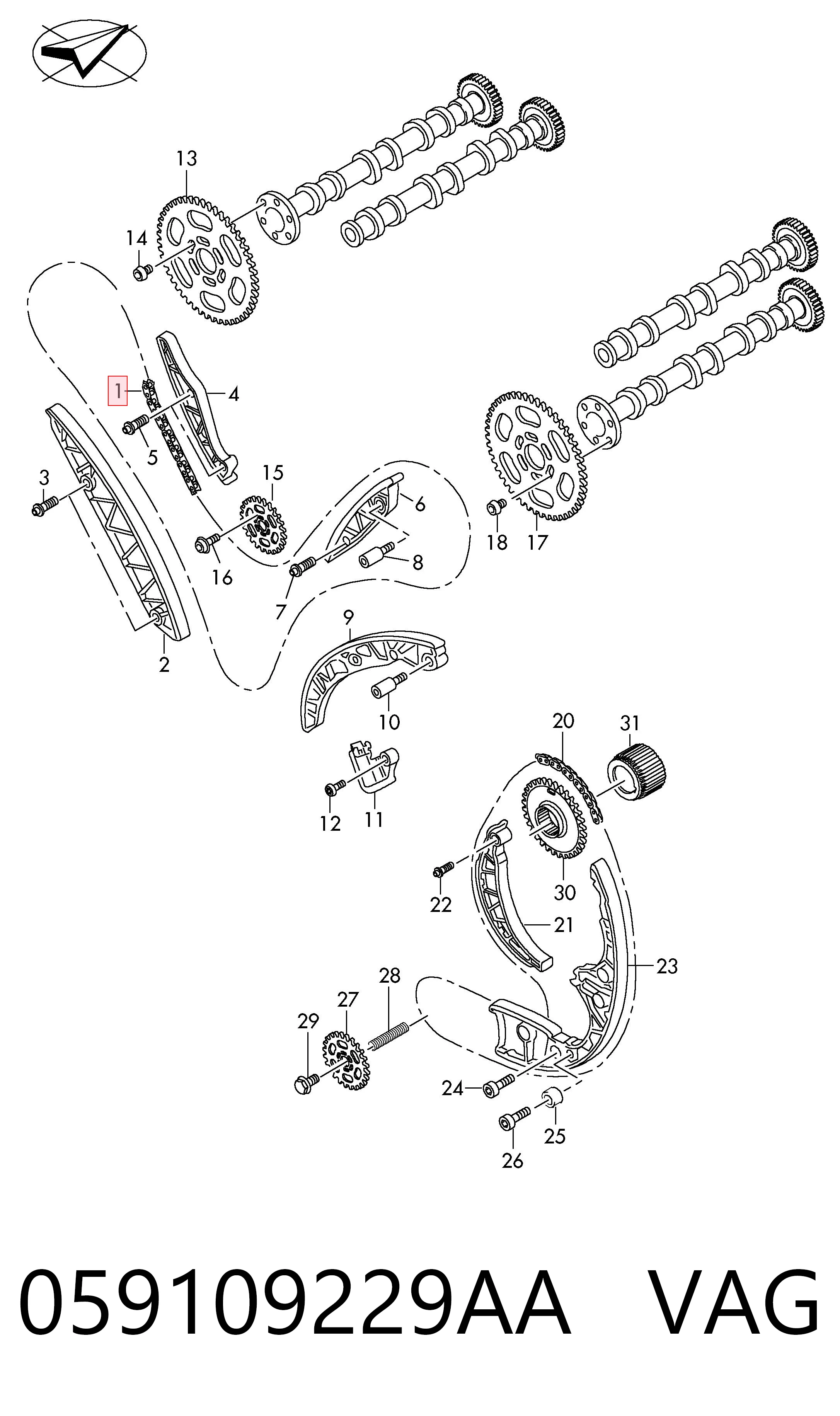 059109229AA VAG