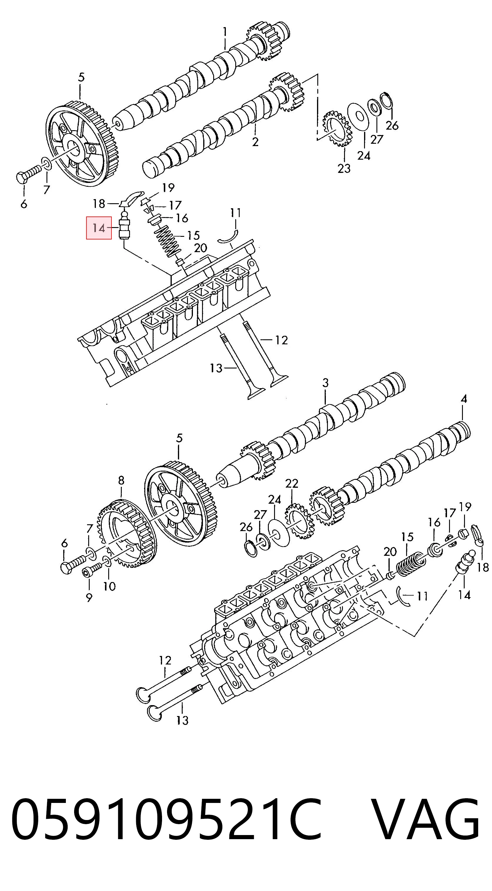 Taqués para Opel Corsa  (X15)