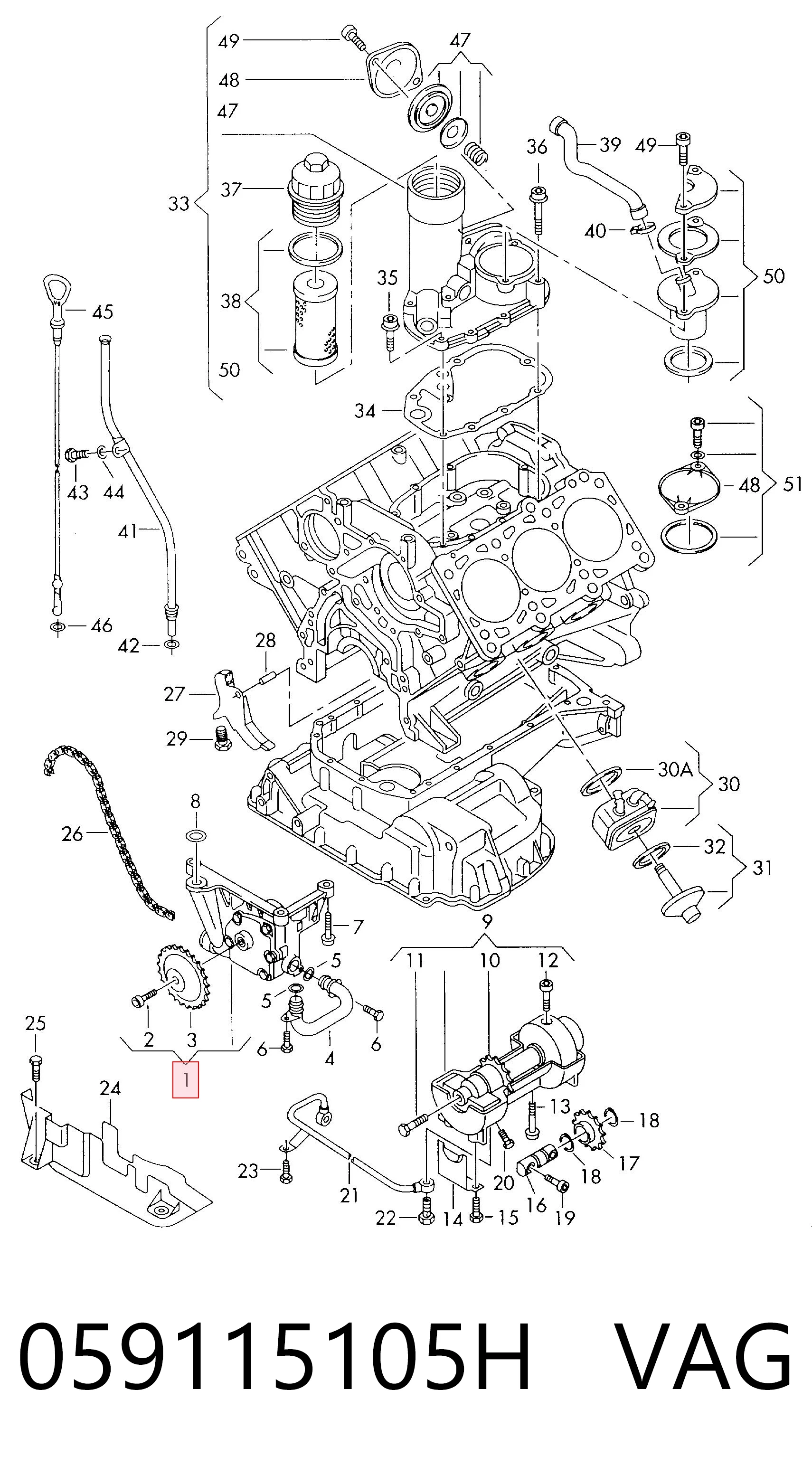059115105H VAG