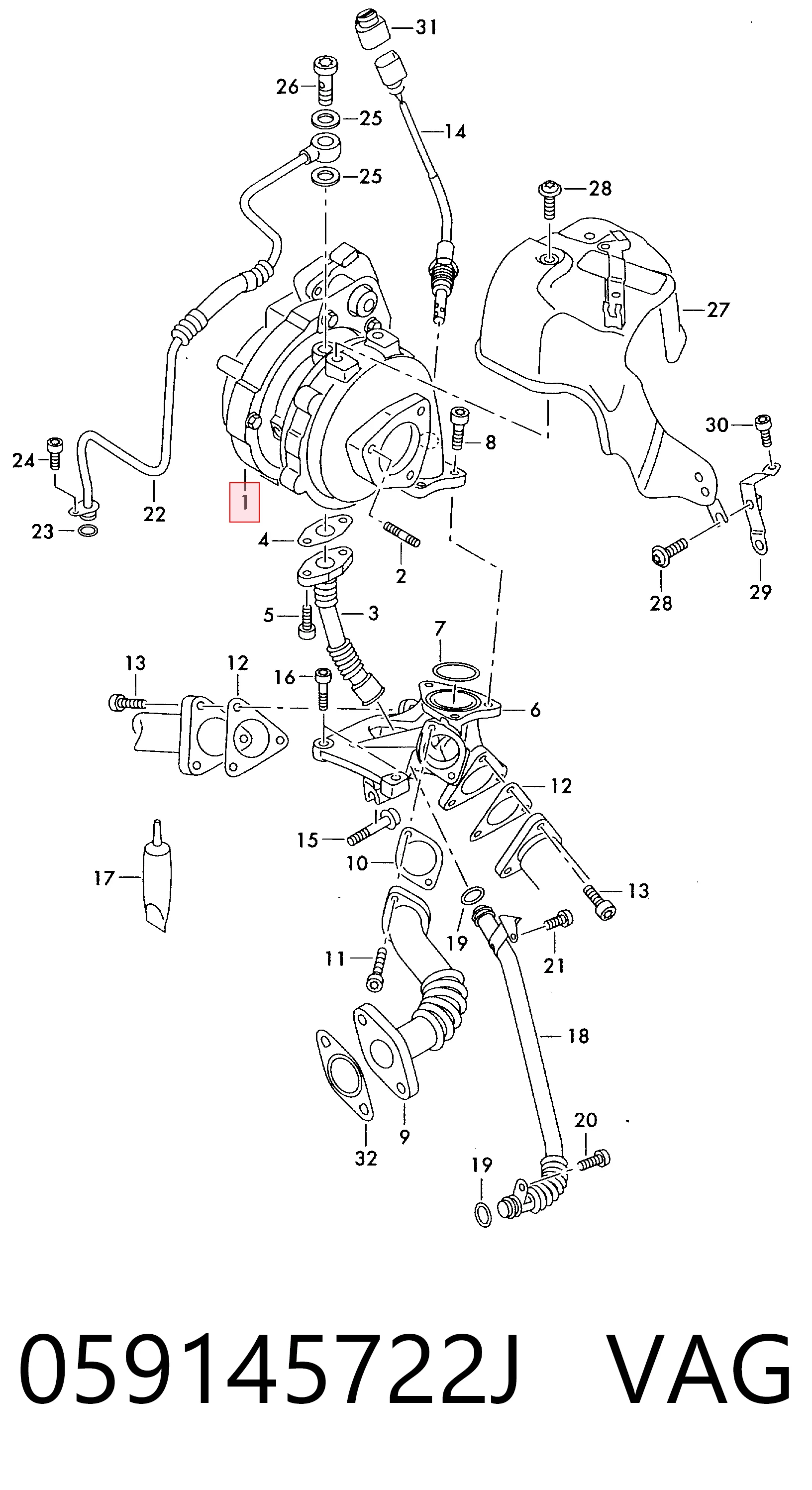 Comprar Turbocompresor Audi Q7  4LB a bajo precio