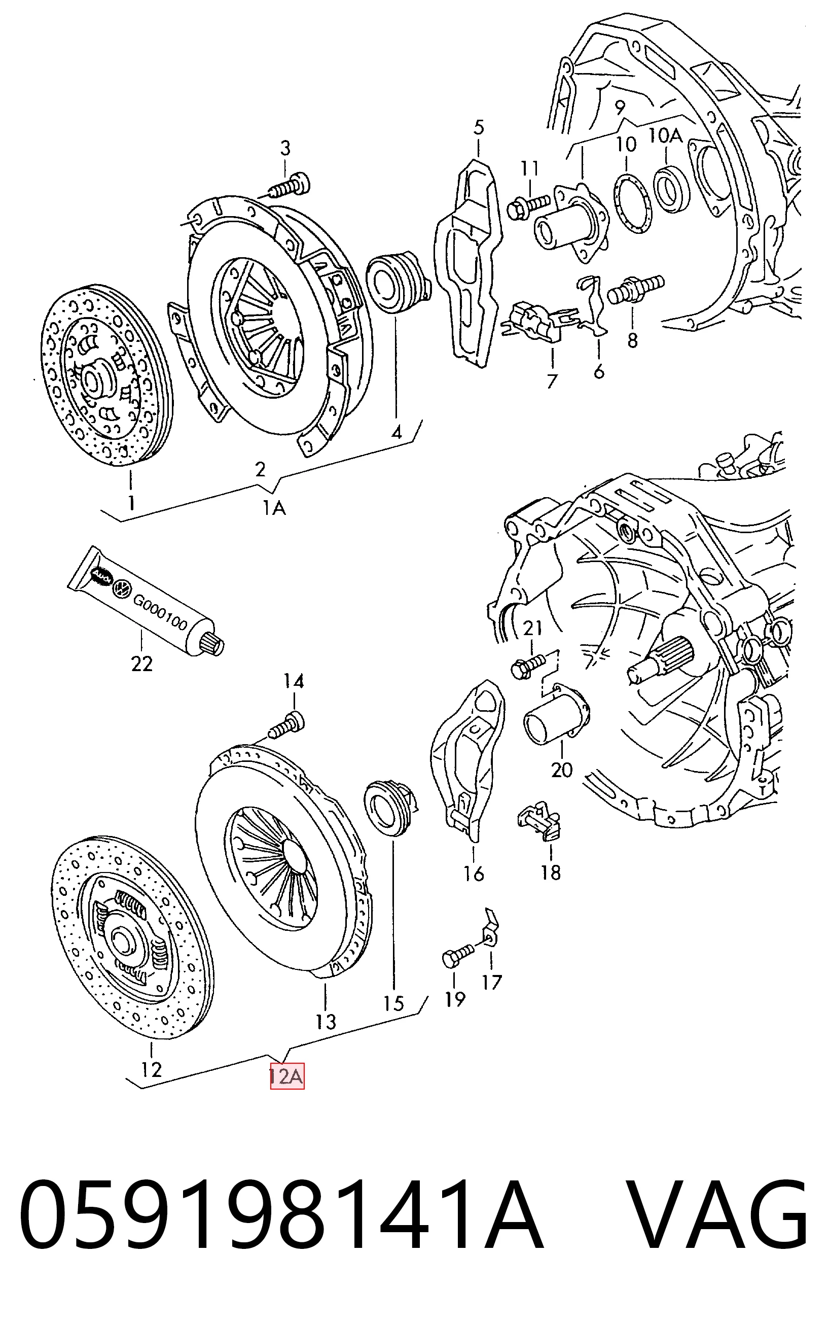 624307000 INA Embrague motor