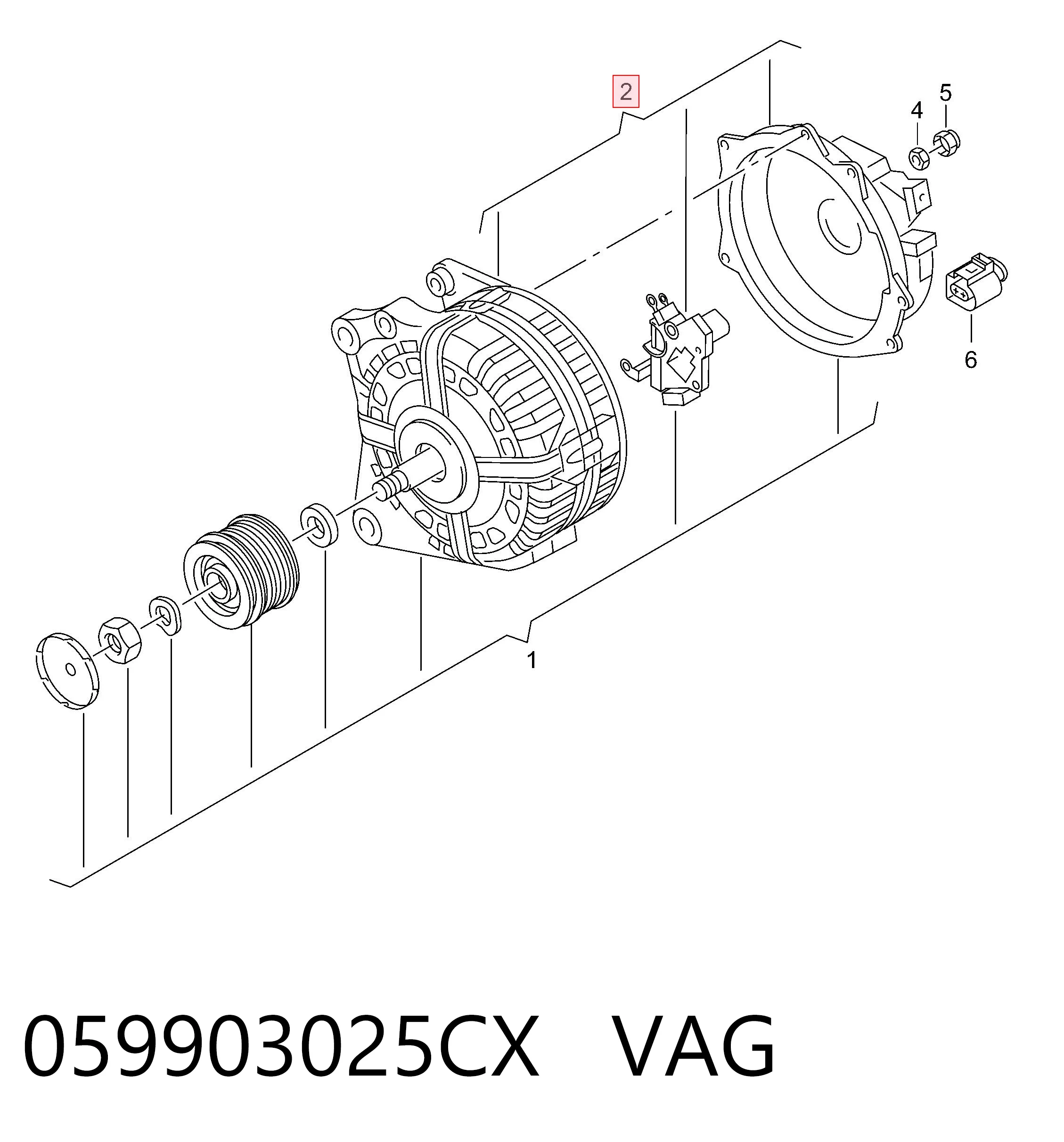 059903025CX VAG